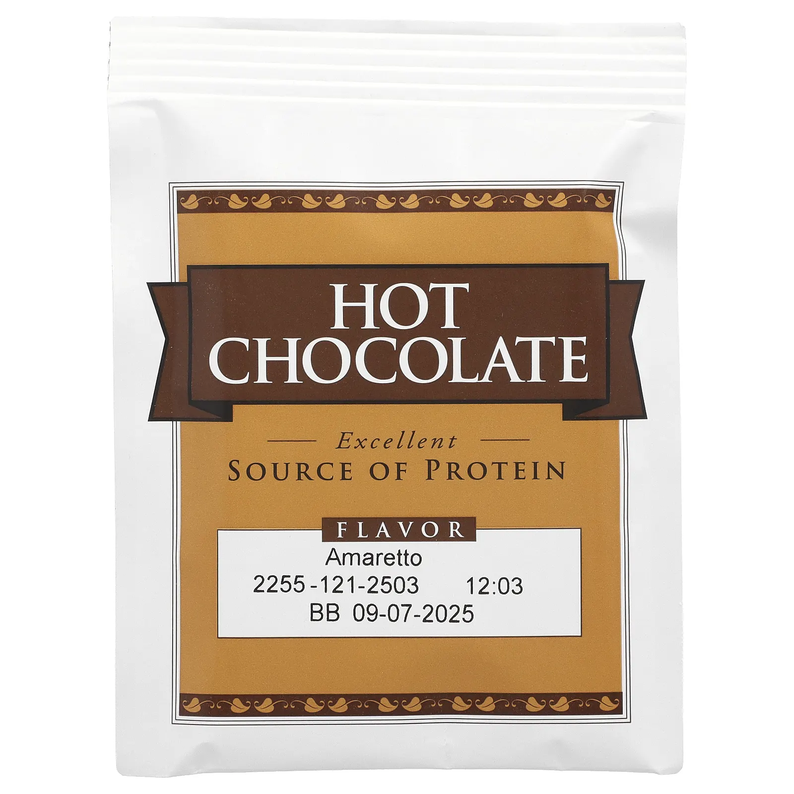 BariWise, протеиновый горячий шоколад, амаретто, 7 пакетиков по 23,5 г (0,83 унции)