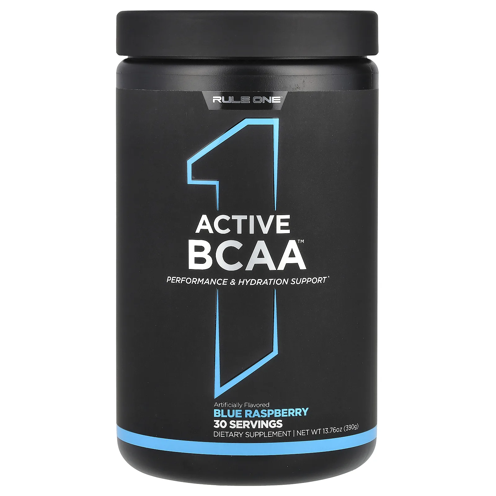 Rule One Proteins, Active BCAA, со вкусом голубой малины, 390 г (13,76 унции)
