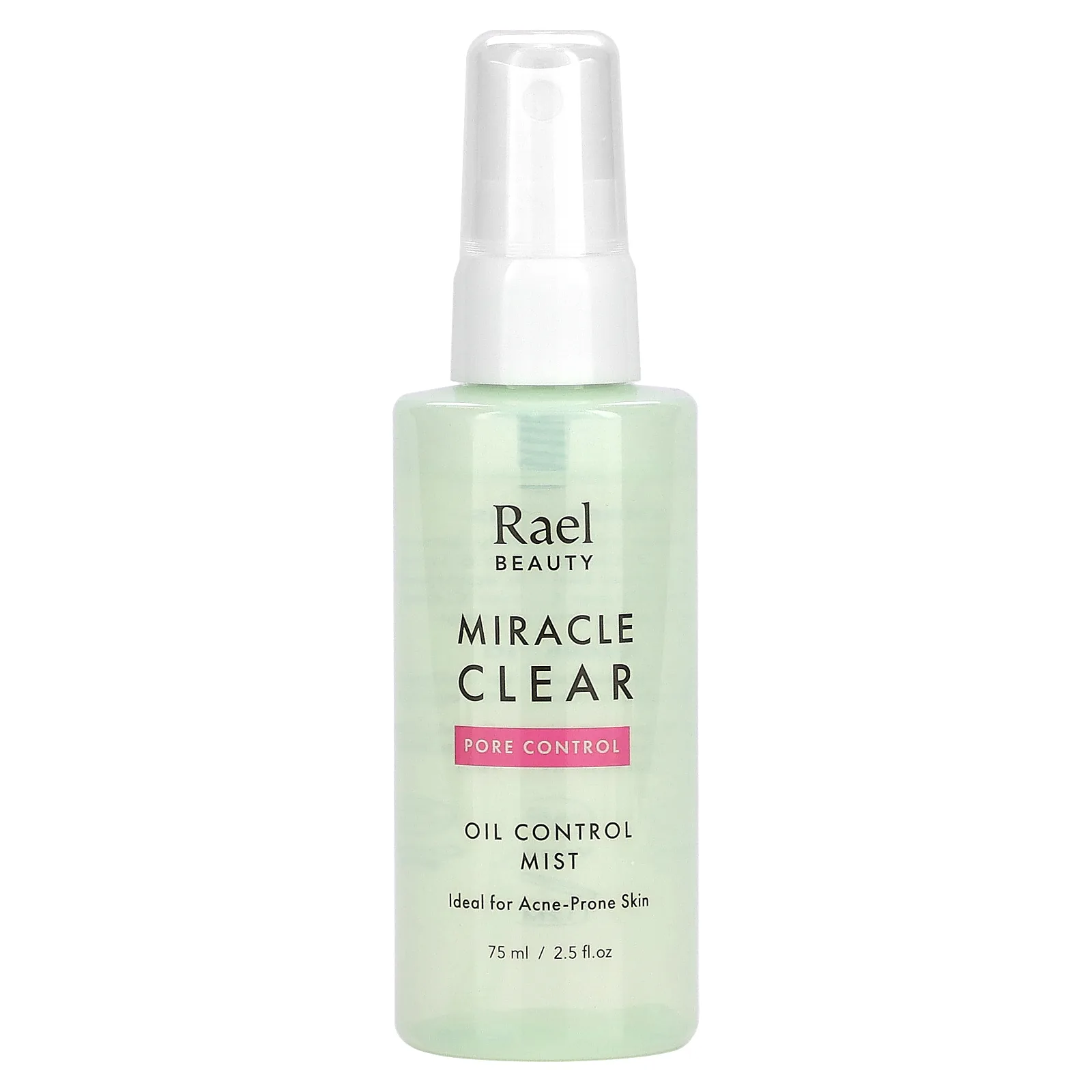 Rael, Beauty, Miracle Clear, спрей для контроля уровня масла, 75 мл (2,5 жидк. Унции)