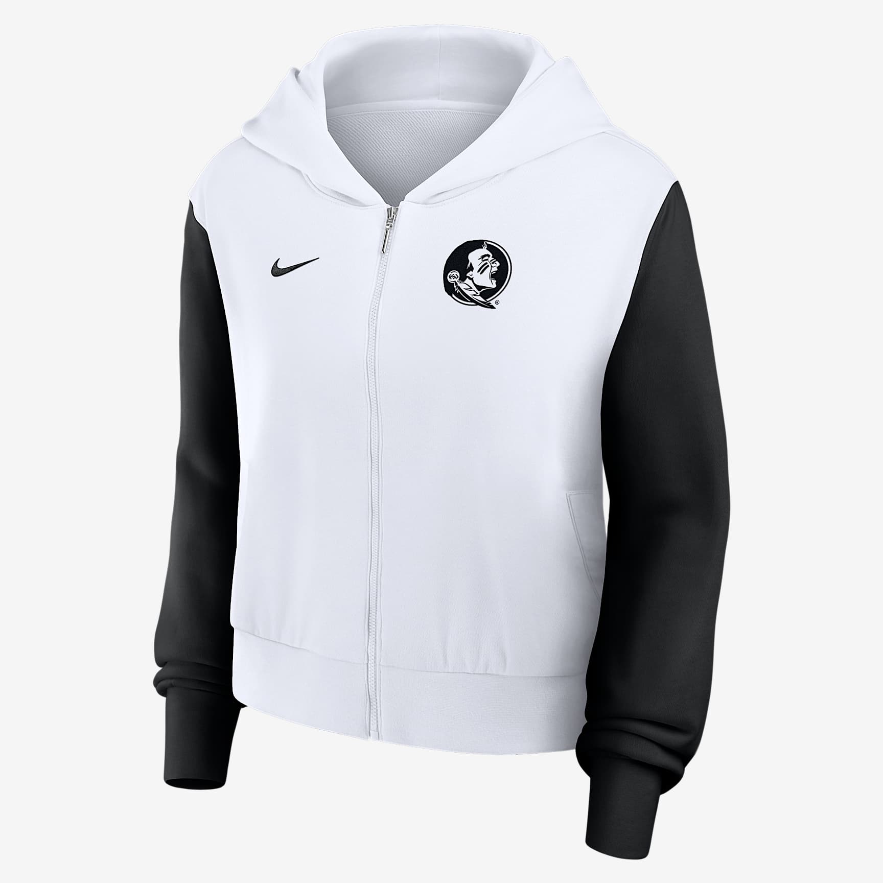 Florida State Athletic Prep Colorblocked Script Women’s Nike College Full-Zip Hoodie