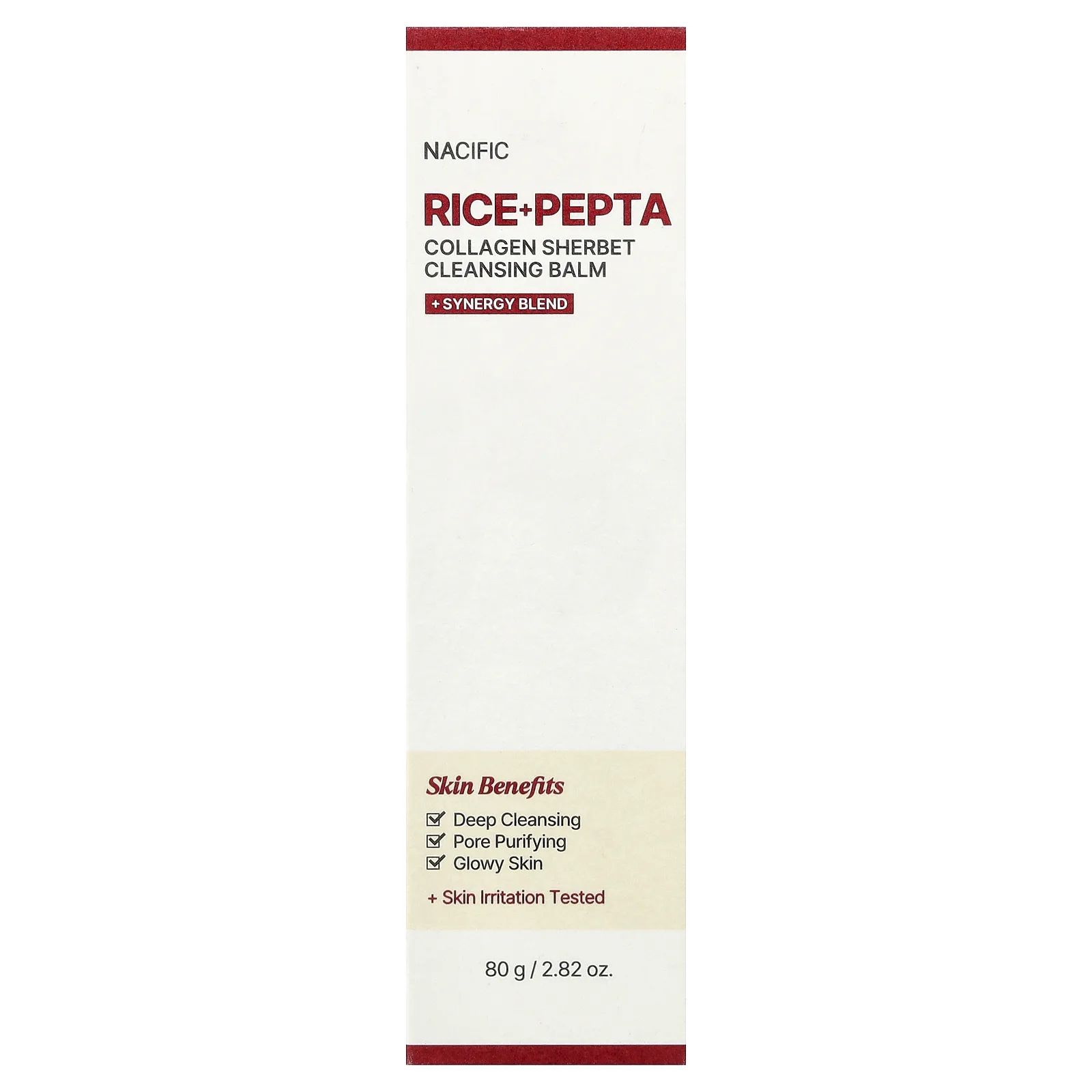 Nacific, очищающий бальзам с щербетом и коллагеном, 80 г (2,82 унции)