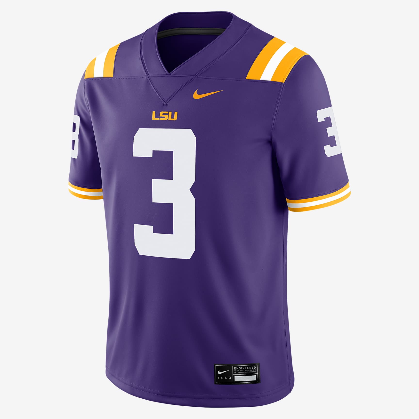 LSU Tigers Men's Nike Dri-FIT College Game Jersey