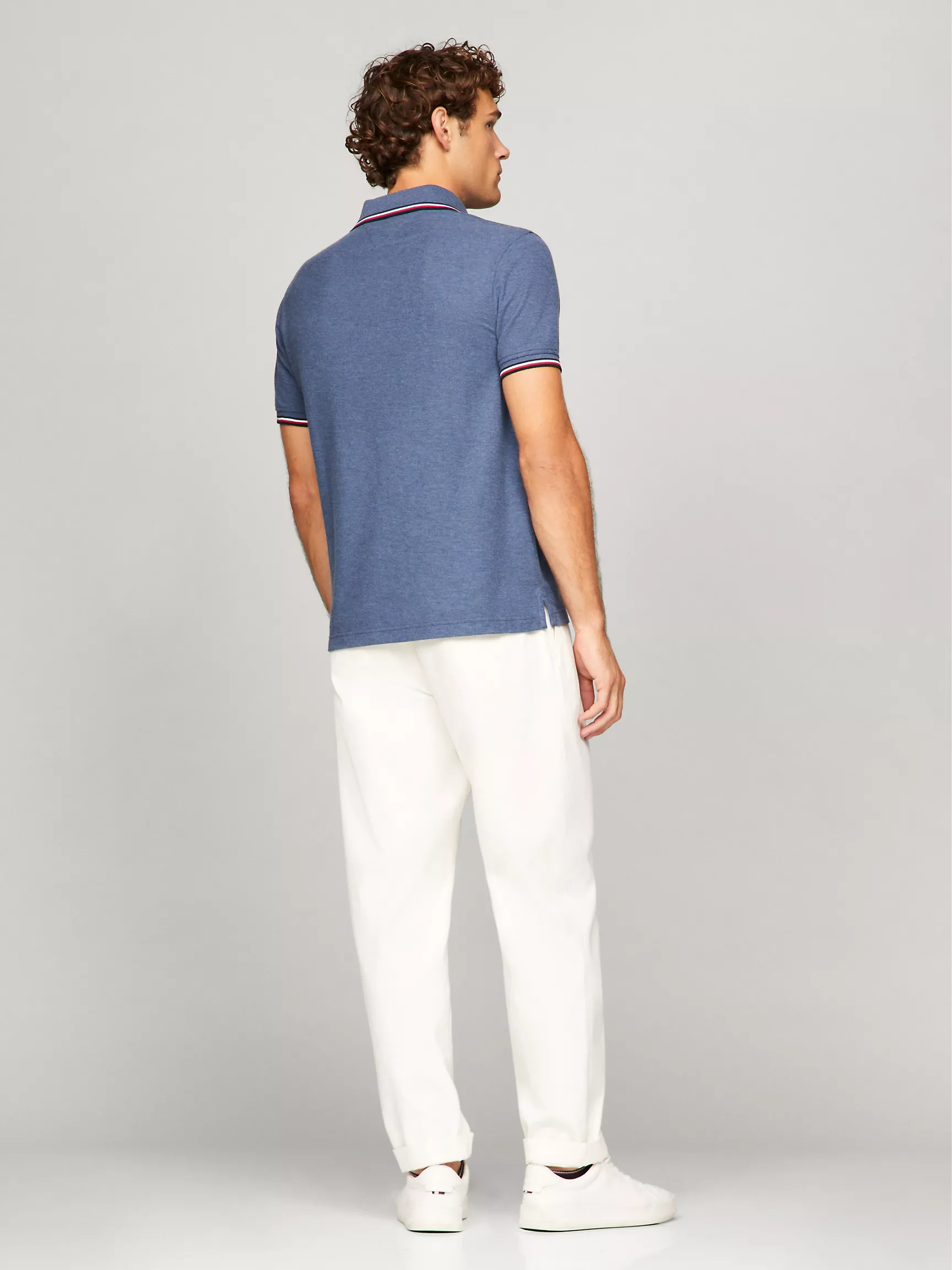 Мужское поло Tommy Hilfiger, Влагоотводящее поло Tommy стандартного кроя