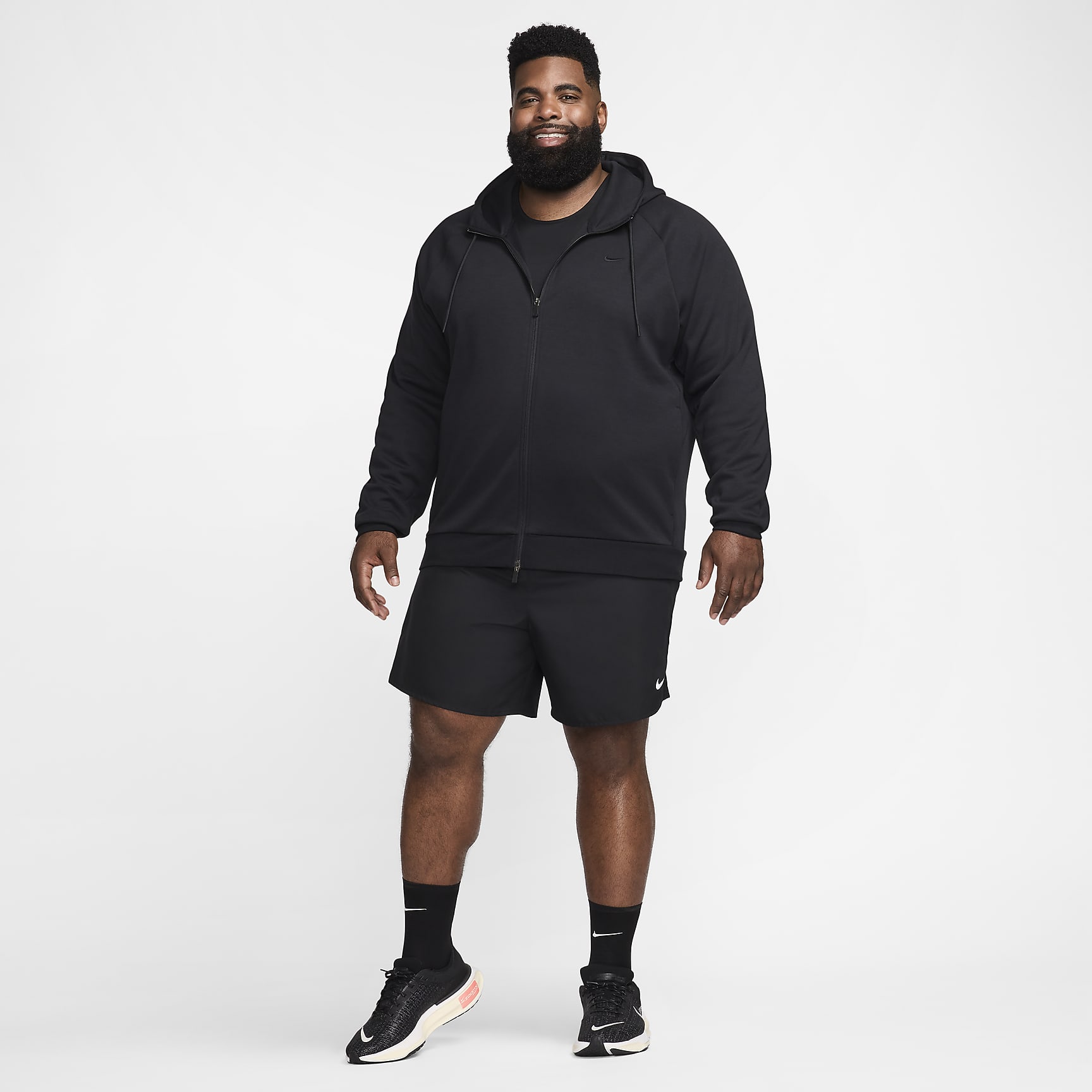 Nike Primary Fleece Men's Dri-FIT UV Full-Zip Performance Hoodie