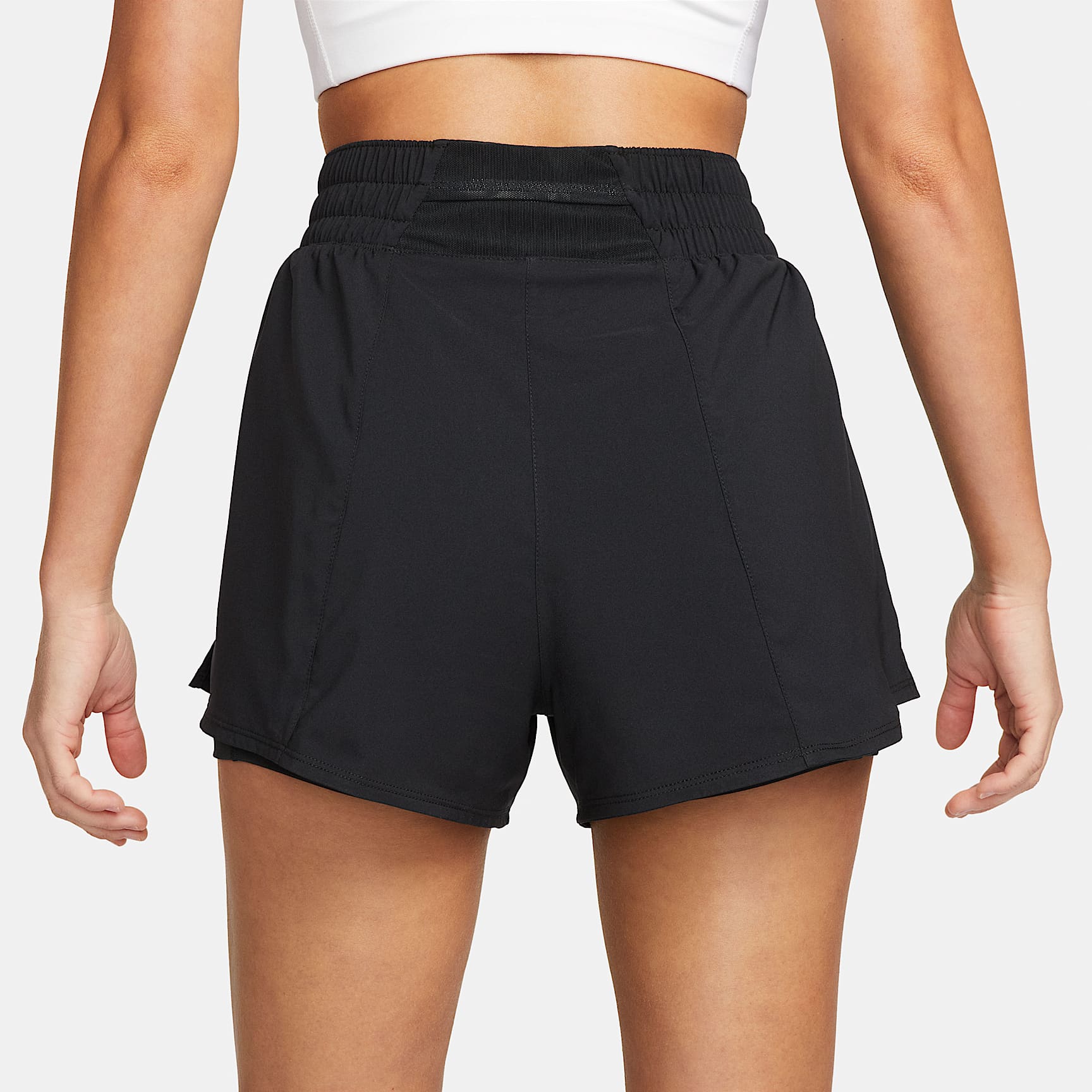 Nike One Women's Dri-FIT High-Waisted 3" 2-in-1 Shorts