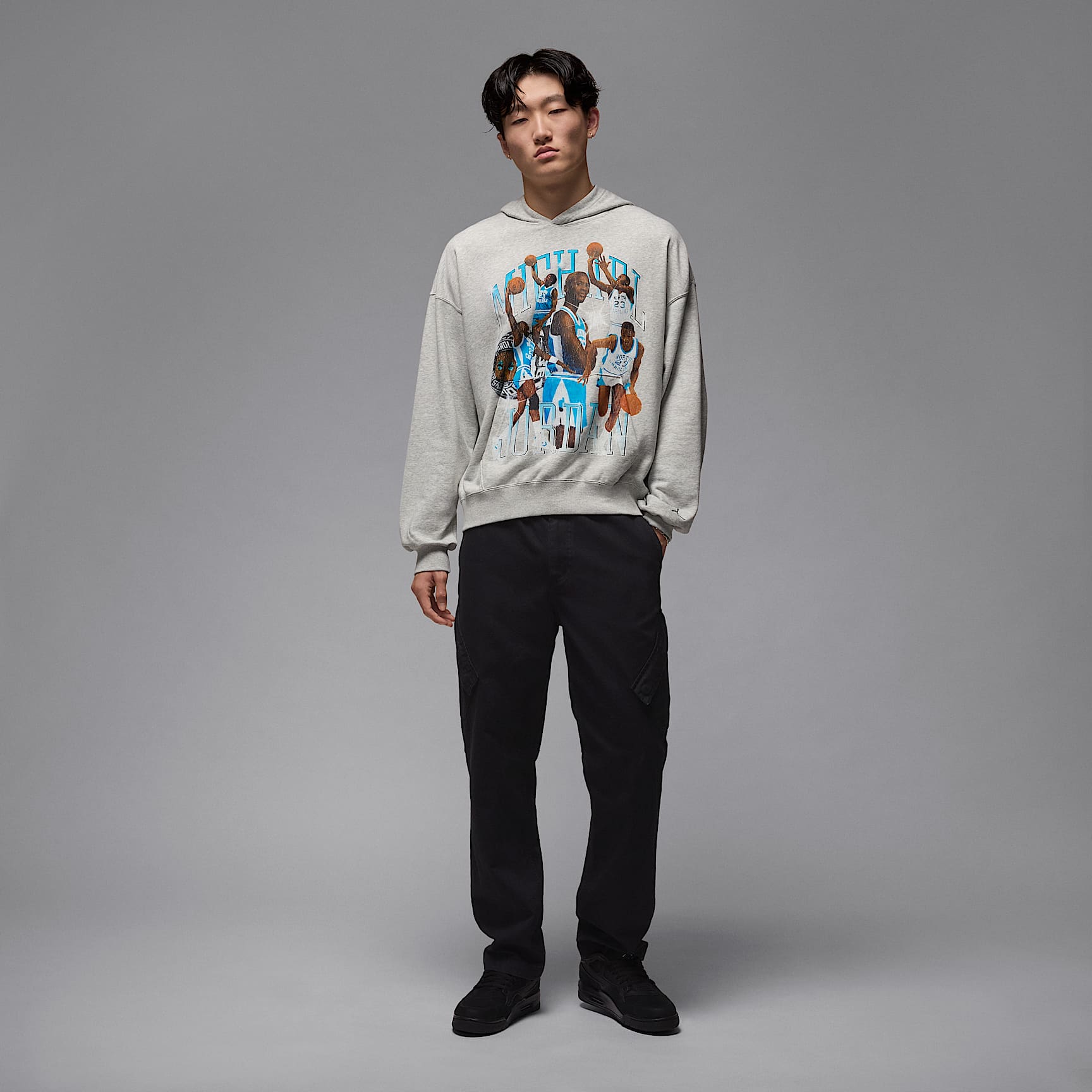 Jordan Flight Men's Oversized Pullover Hoodie