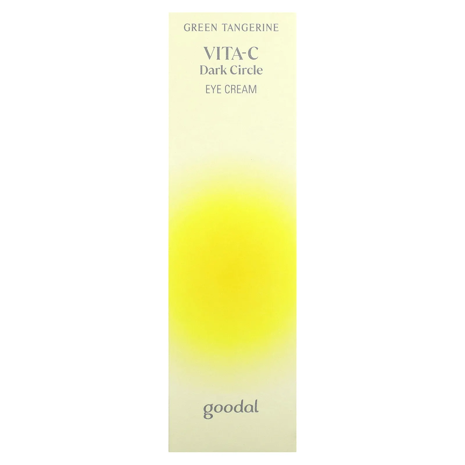 Goodal, Green Tangerine Vita-C Dark Circle Eye Cream, 30 мл (1,01 жидк. Унции)