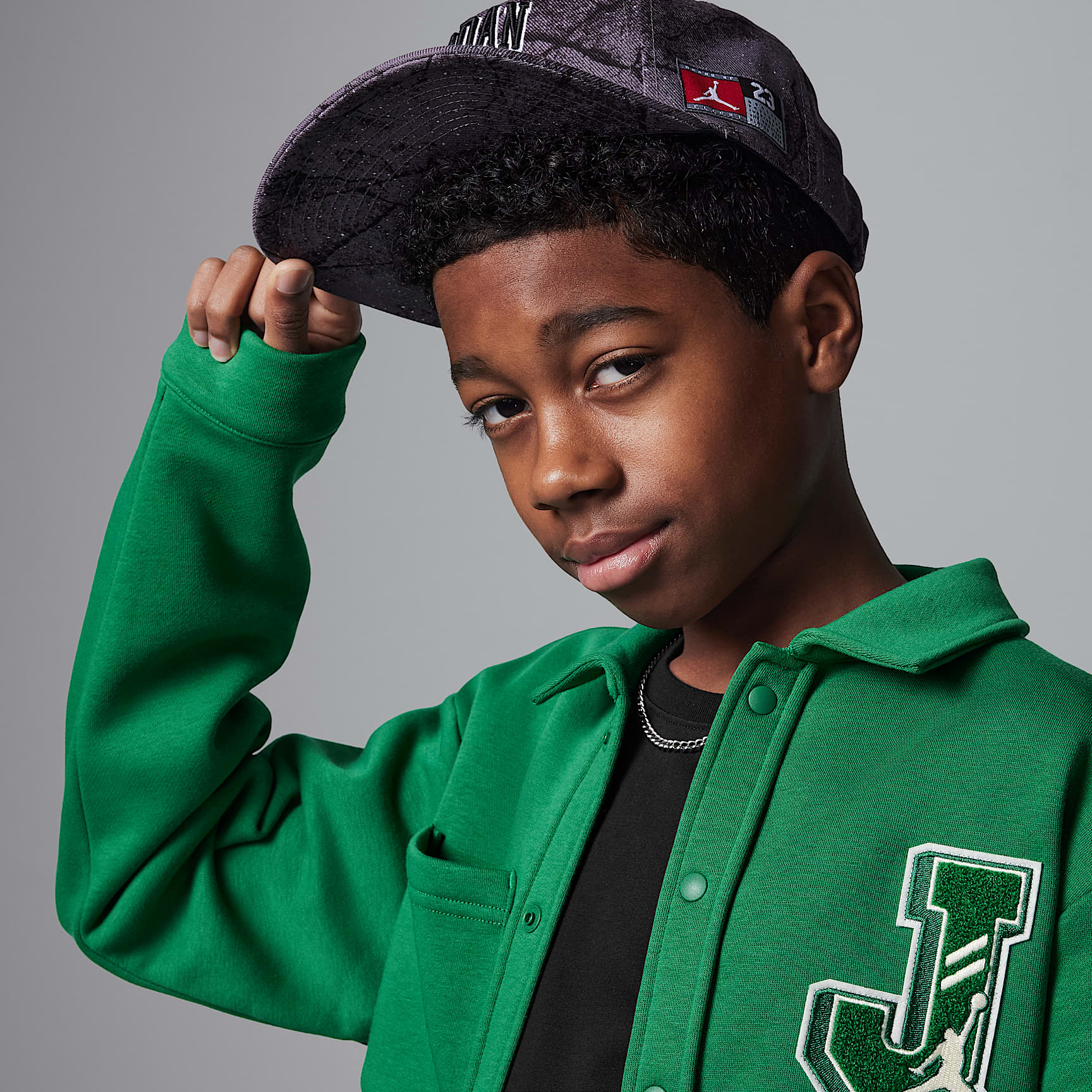 Jordan Court of Legends Big Kids' Long Sleeve Knit Top