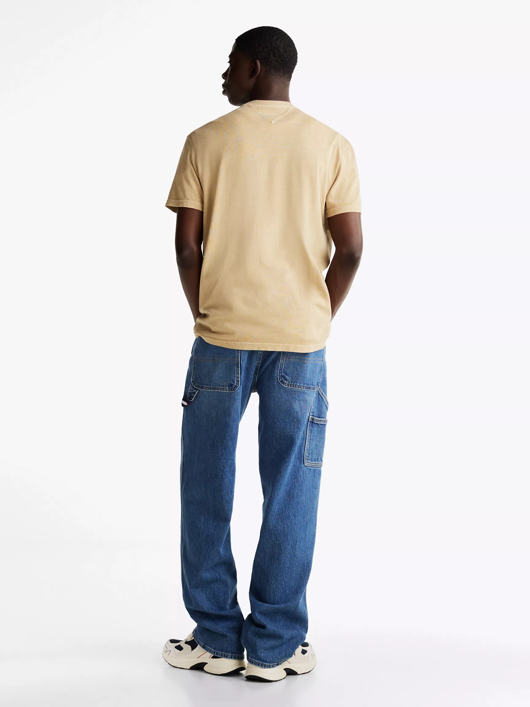 Мужская футболка Tommy Hilfiger, Свободная футболка с университетским логотипом New York