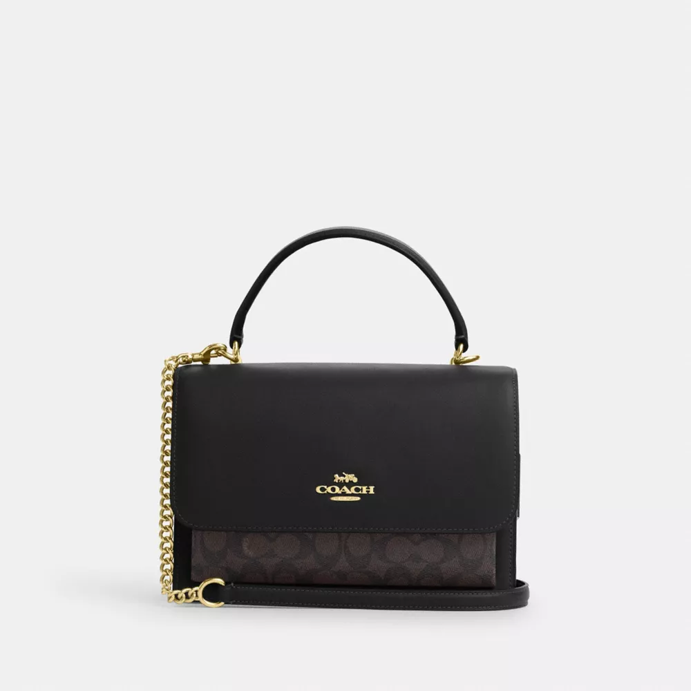 Сумка COACH Klare Top Handle Bag In Signature Canvas