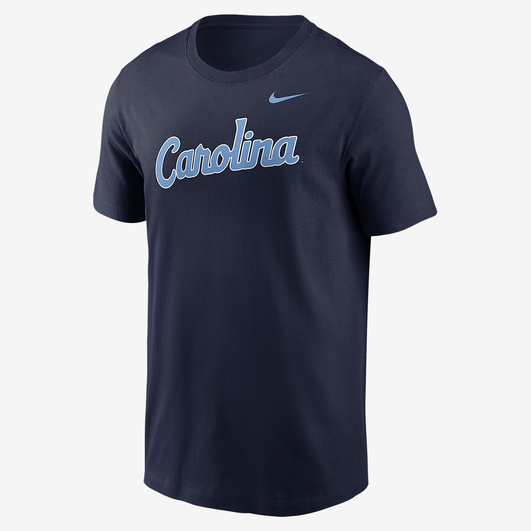 North Carolina Tar Heels Baseball Wordmark Men's Nike College T-Shirt