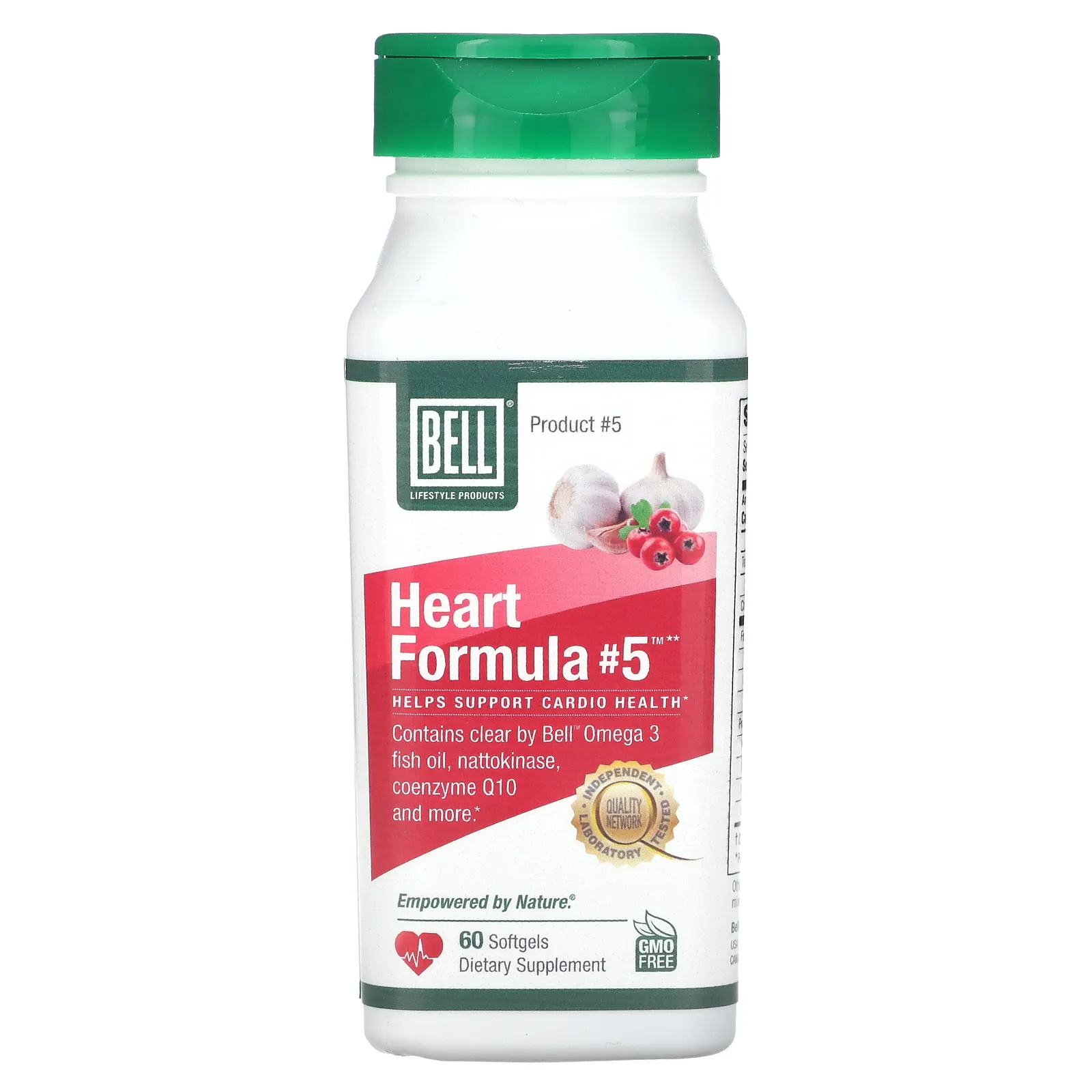 Bell Lifestyle, Heart Formula # 5, 60 мягких таблеток