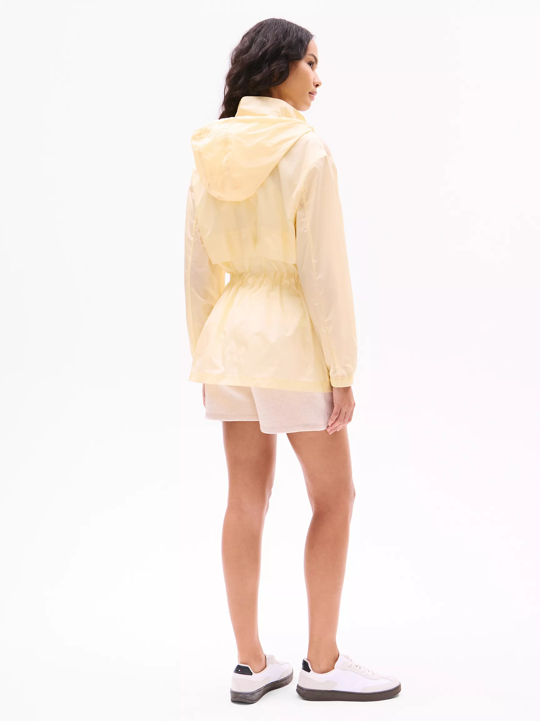 Женская куртка Tommy Hilfiger, Ветровка с капюшоном и водоотталкивающим покрытием