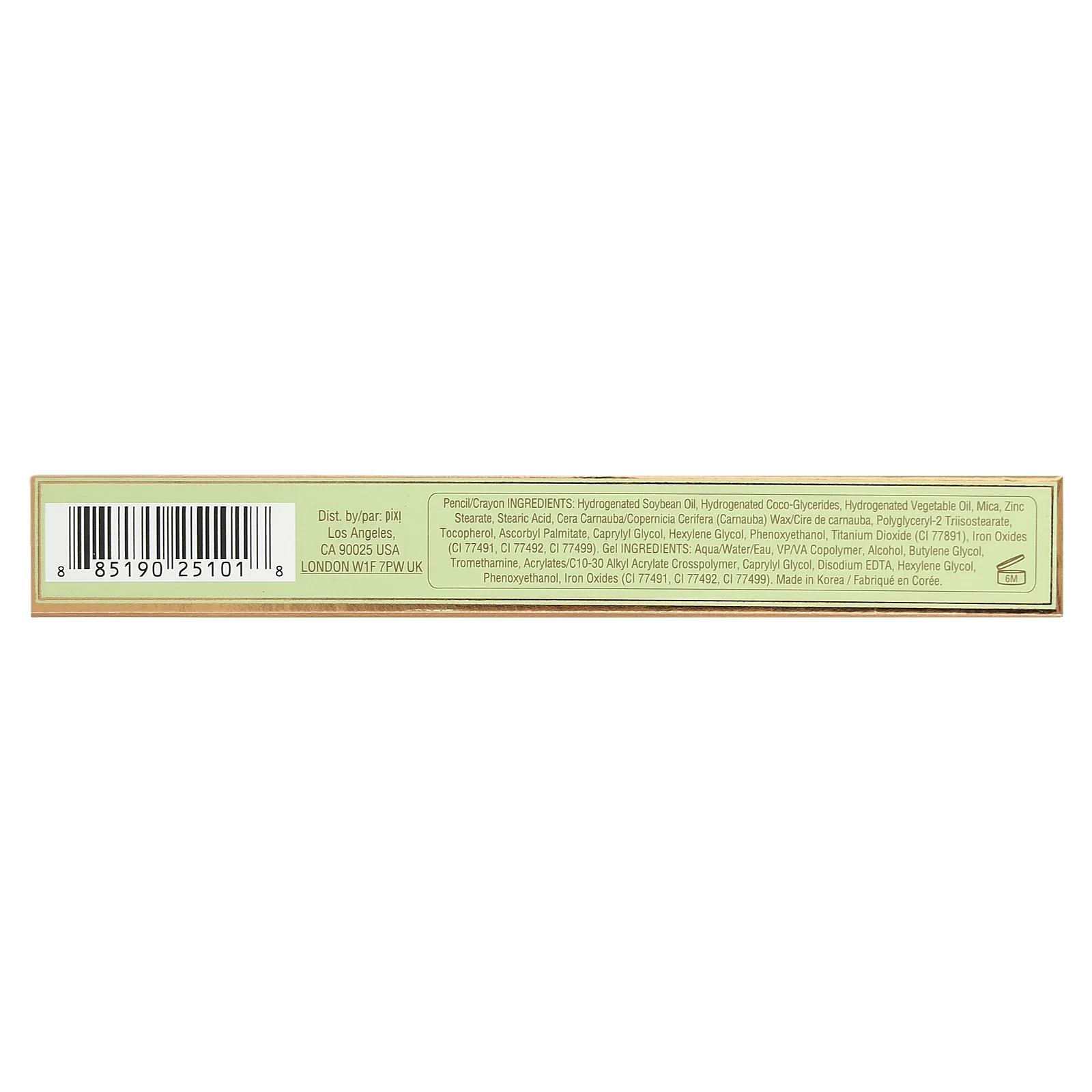 Pixi Beauty, 2-в-1 Natural Brow Duo, карандаш и гель для бровей, оттенок 0305 натуральный коричневый, 1 шт.