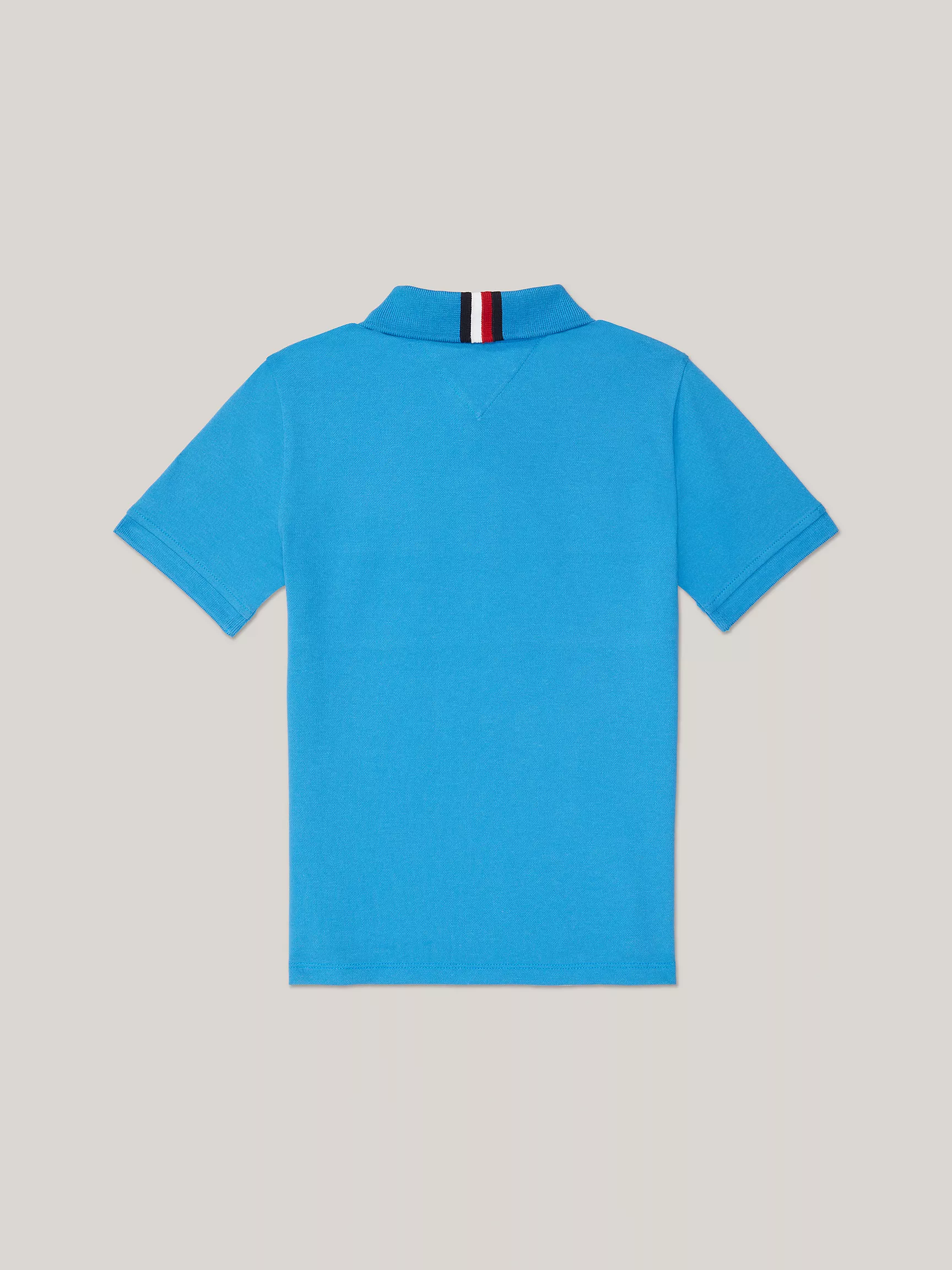 Рубашка-поло для мальчиков Tommy Hilfiger, Детское поло с коротким рукавом и логотипом в стиле colorblock