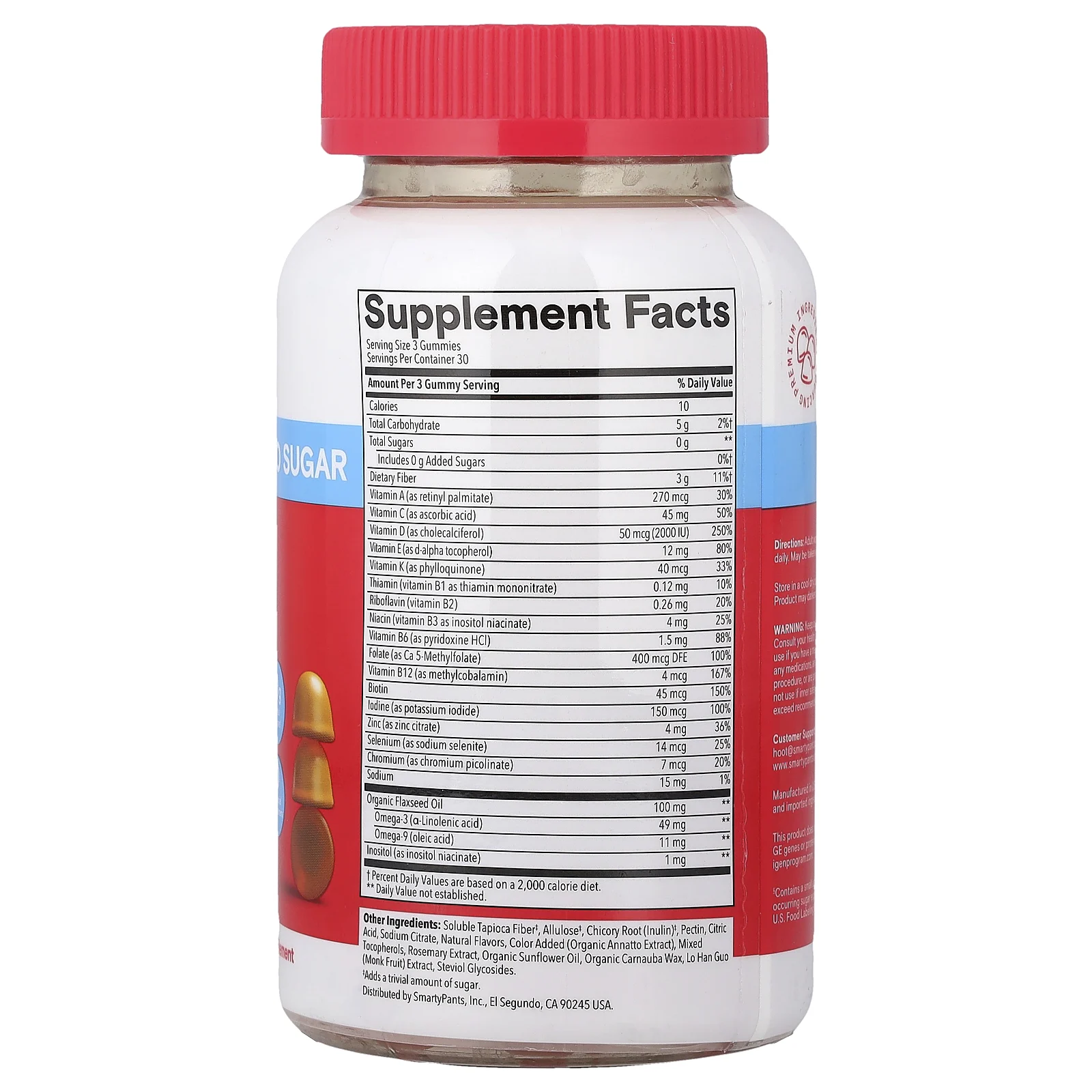 SmartyPants, мультивитамины и омега-кислоты для женщин, со вкусом апельсина, 90 жевательных таблеток