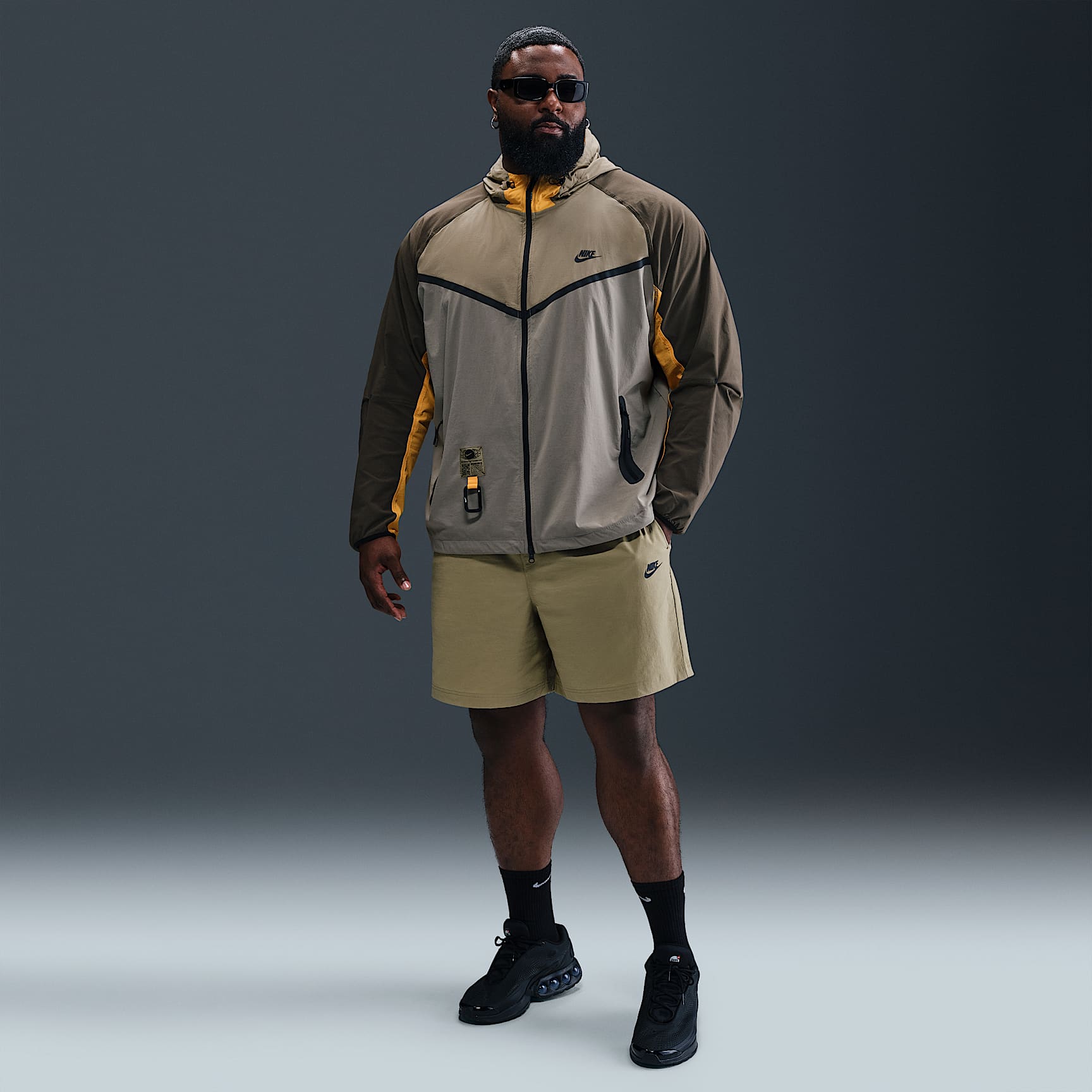 Nike Tech Men's Woven Windrunner Full-Zip Jacket