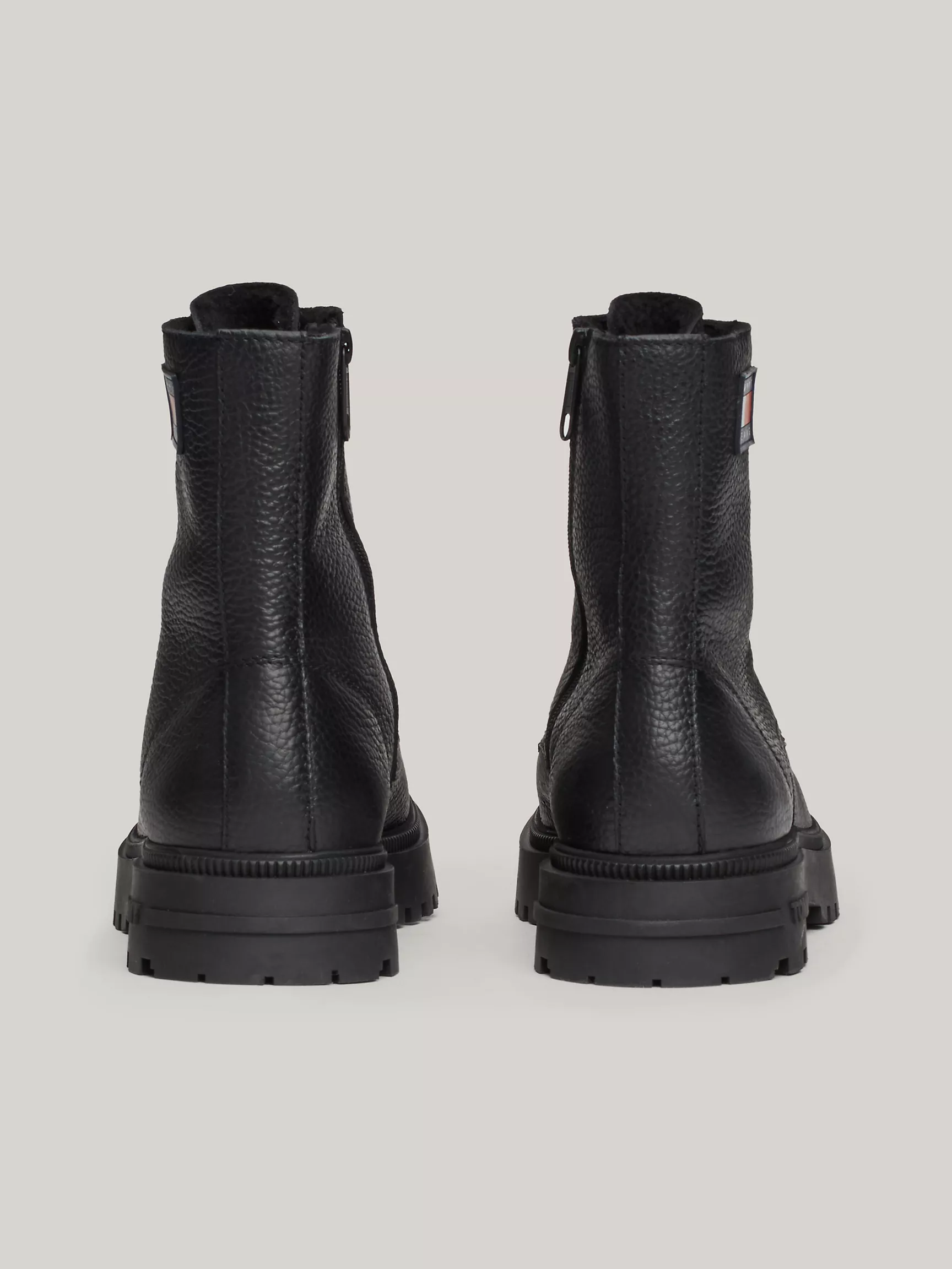 Мужские ботинки Tommy Hilfiger, Кожаные ботинки TJ на шнуровке