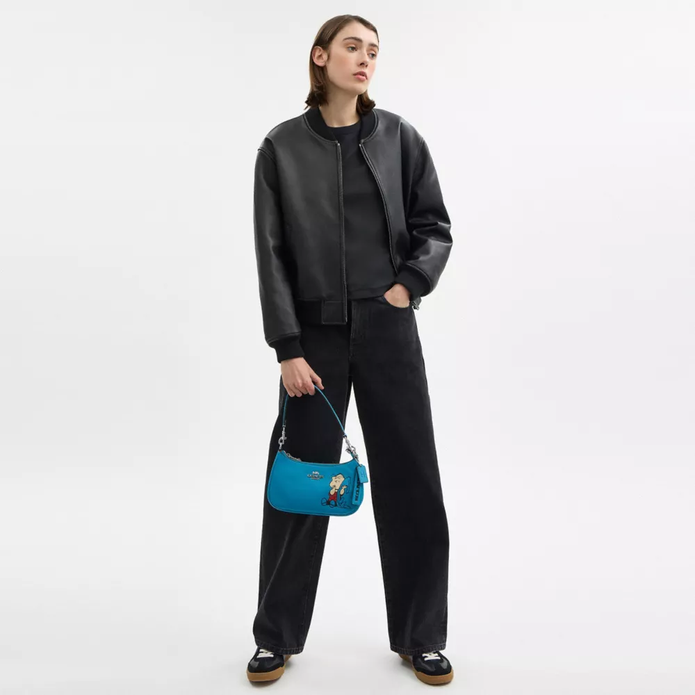Сумка COACH Coach X Peanuts Teri Shoulder Bag With Linus