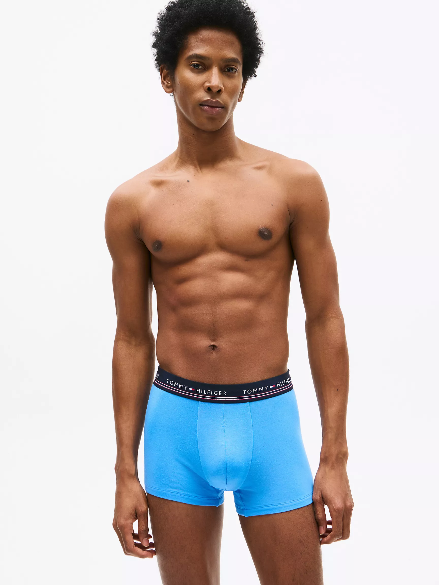 Мужское нижнее белье Tommy Hilfiger, Укороченные трусы-боксеры из эластичного модала (набор 3 шт.)