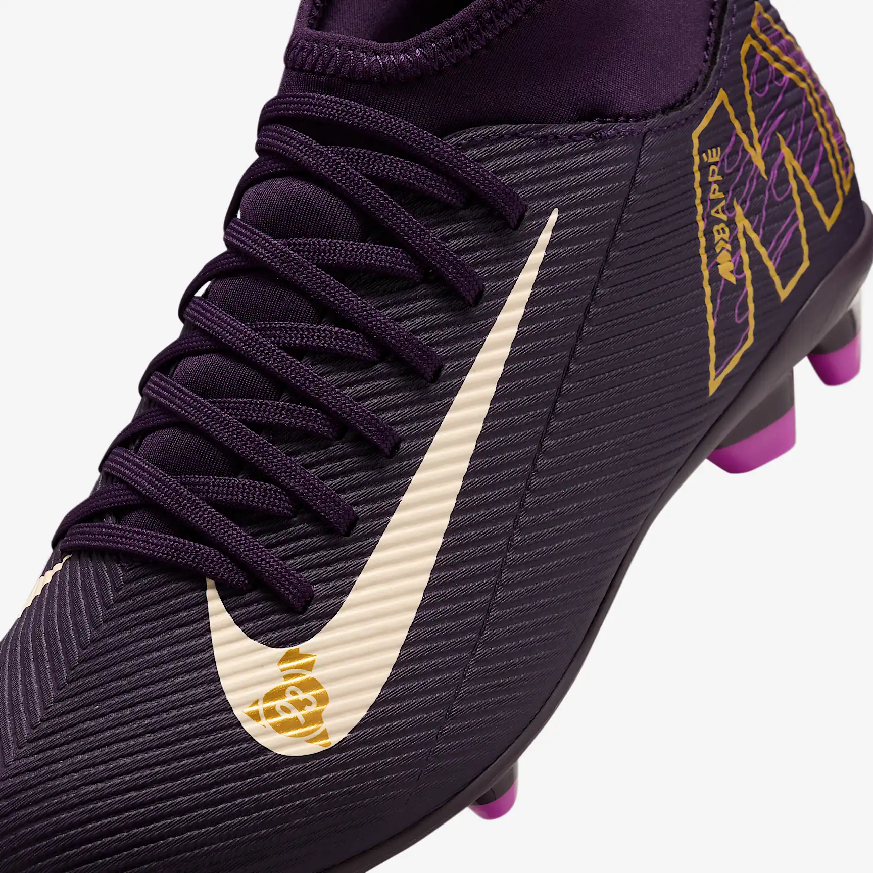 Nike Jr. Mercurial Superfly 10 Club "Kylian Mbappé" Little/Big Kids' MG High-Top Soccer Cleats