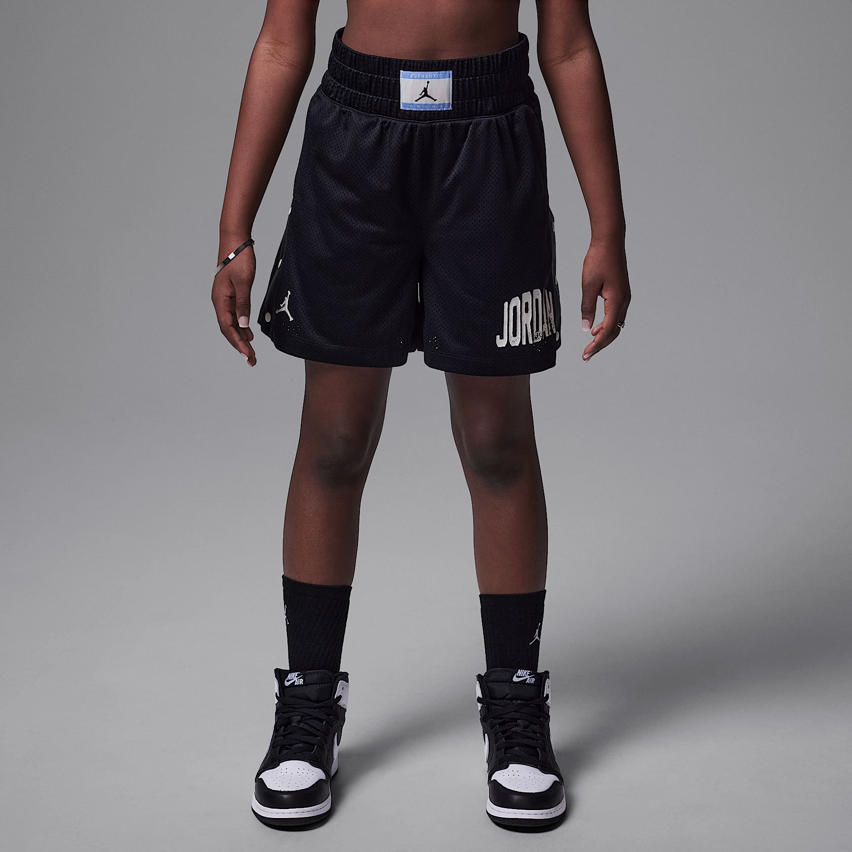 Jordan Dri-FIT Training Camp Big Kids' Jumpman Mesh Shorts