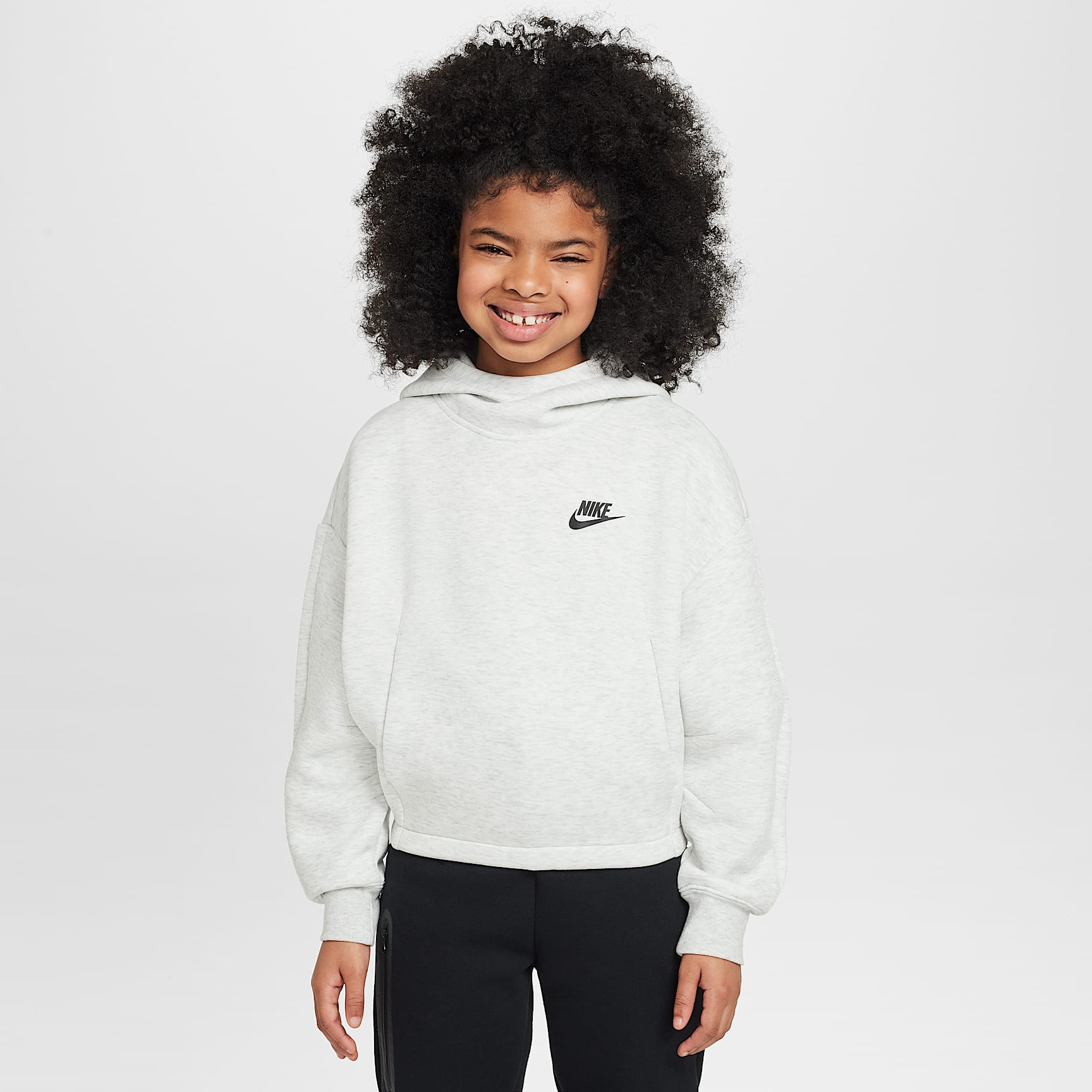 Nike Sportswear Tech Fleece Girls' Oversized Hoodie