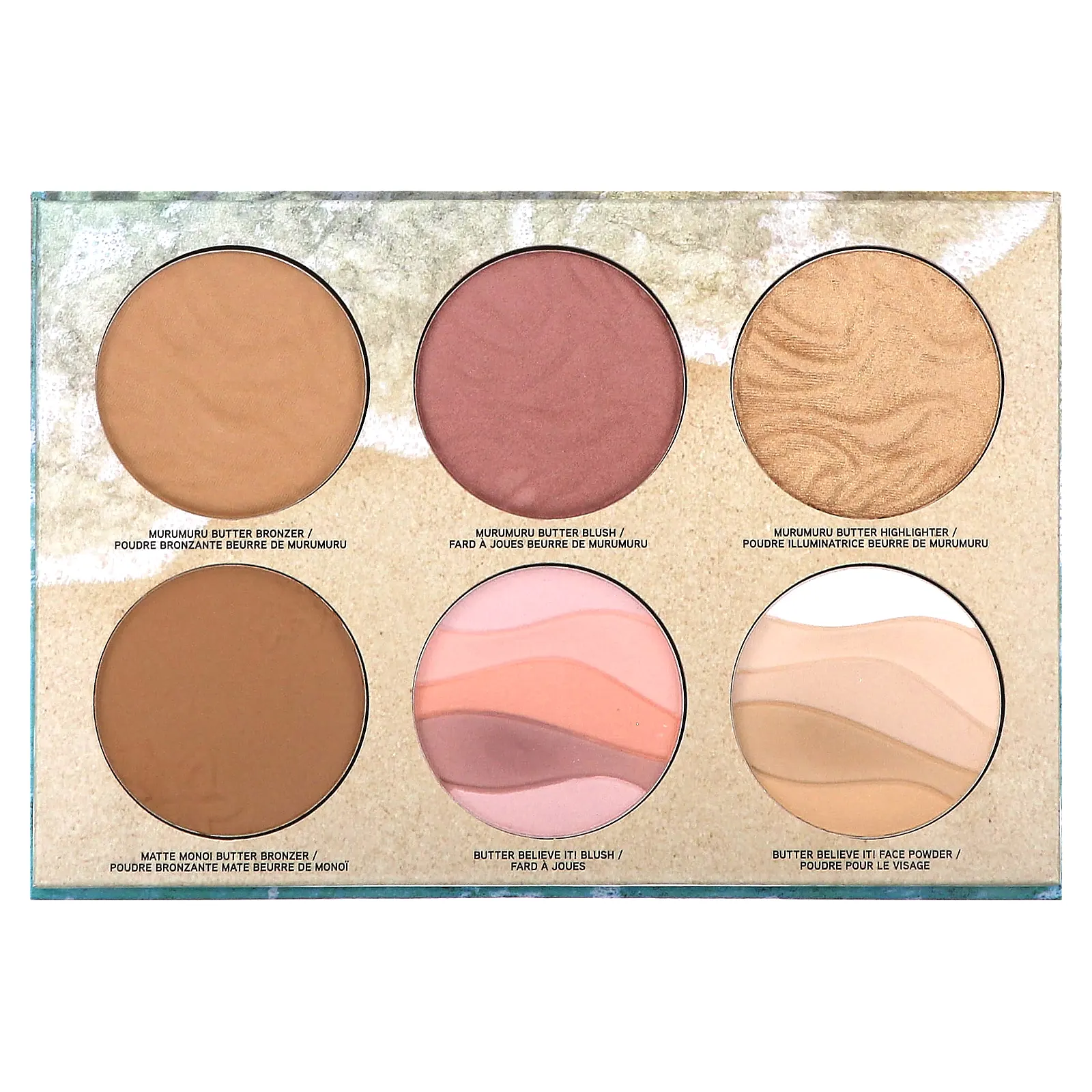 Physicians Formula, Butter Dream Team, палитра теней для лица, 1 шт.