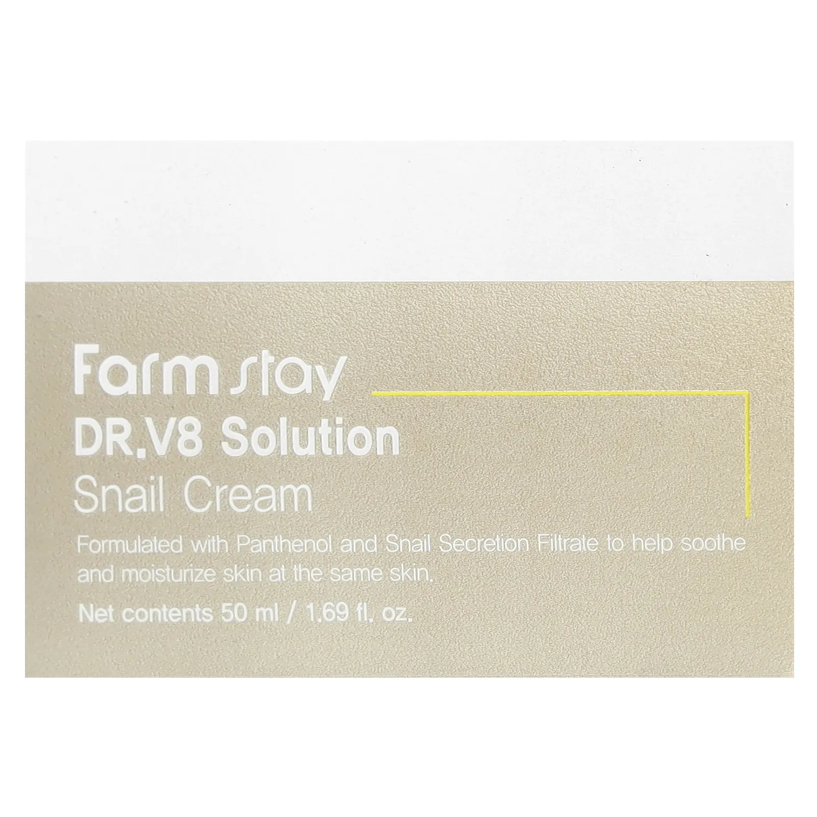Farmstay, Доктор V8 Solution Snail Cream, 50 мл (1,69 жидк. Унции)
