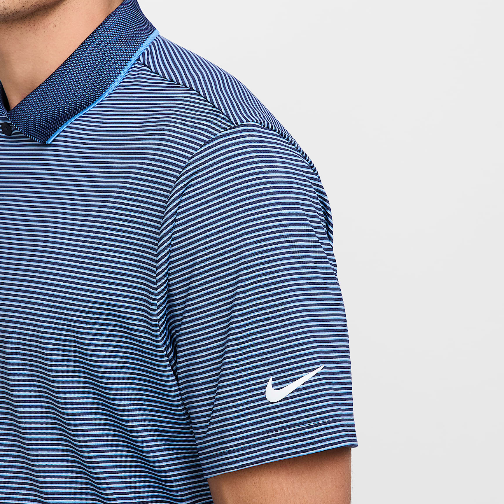 Nike Tour Men's Dri-FIT Striped Golf Polo