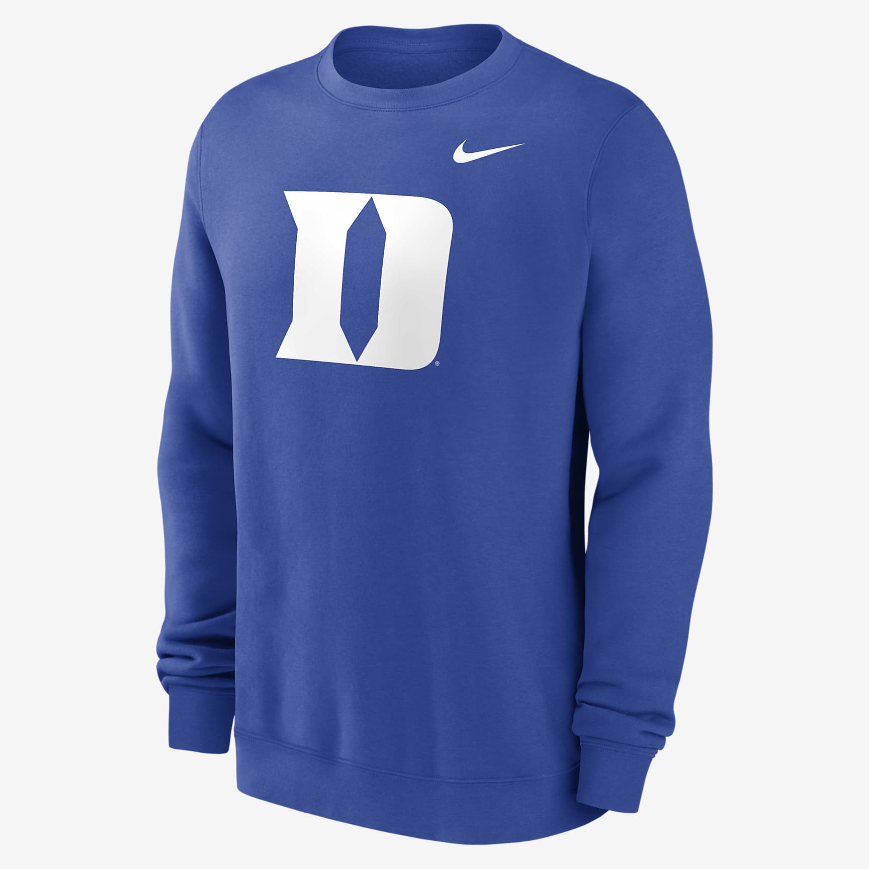 Duke Blue Devils Primetime Evergreen Logo Men's Nike College Pullover Crew