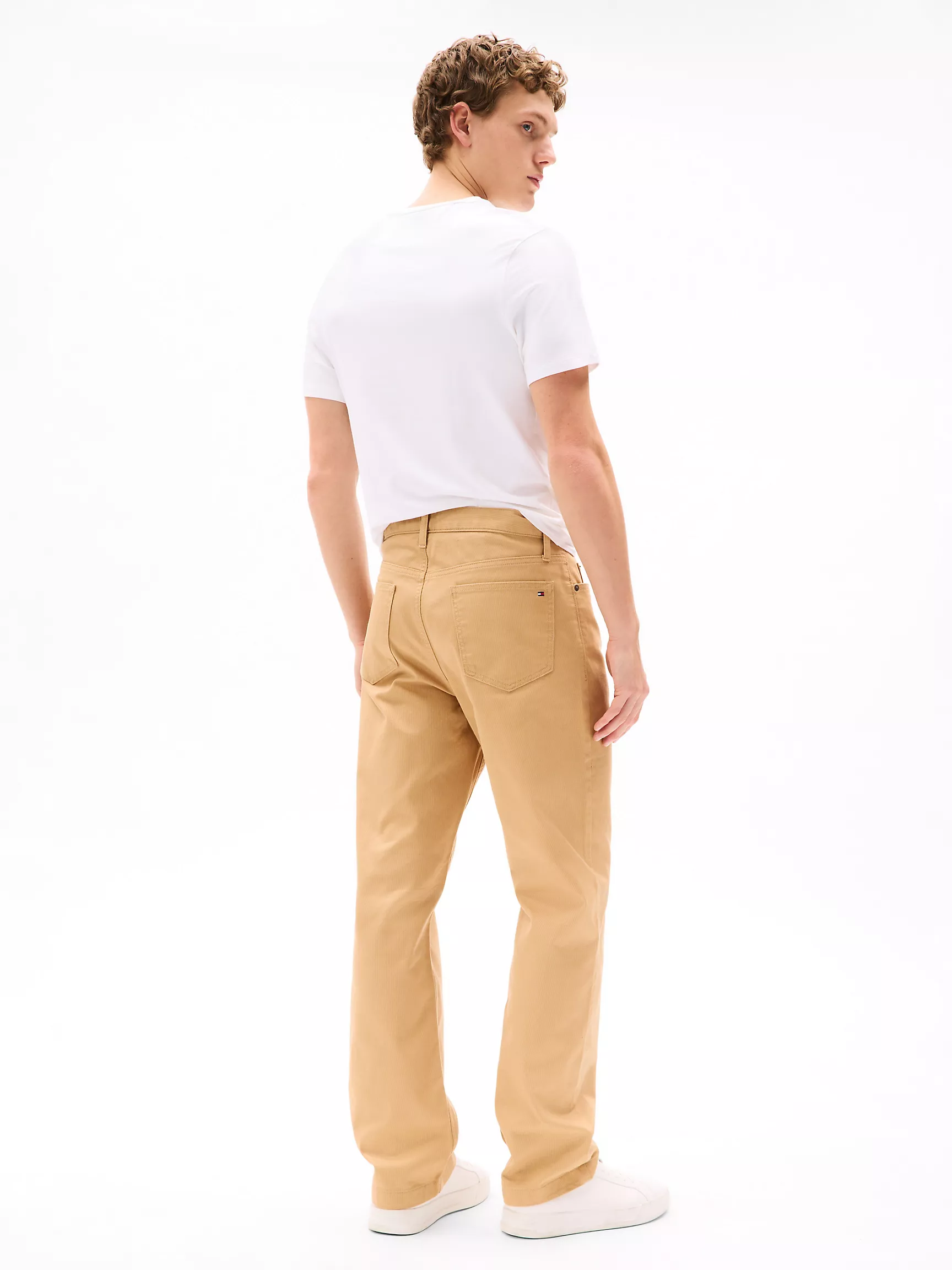 Мужские брюки Tommy Hilfiger, Прямые вельветовые брюки Bedford с пятью карманами