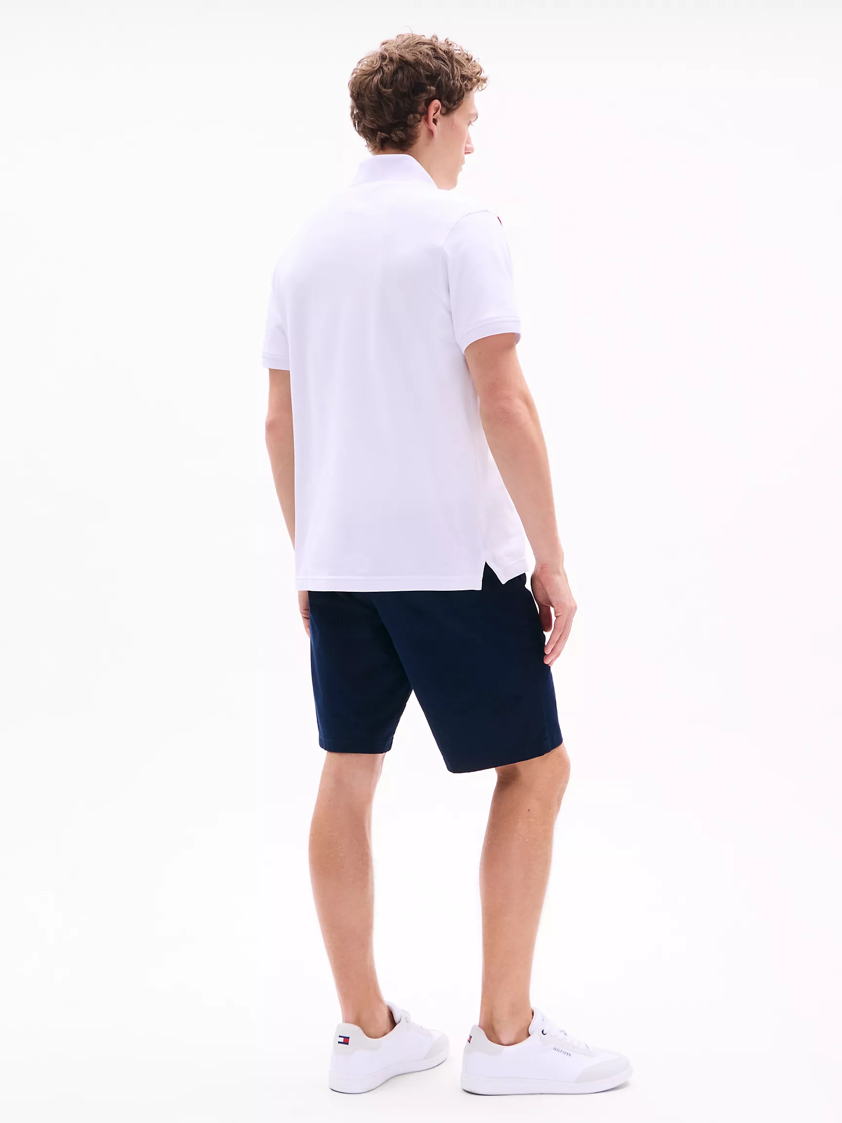 Мужское поло Tommy Hilfiger, Стандартное поло с полосками в стиле Banner