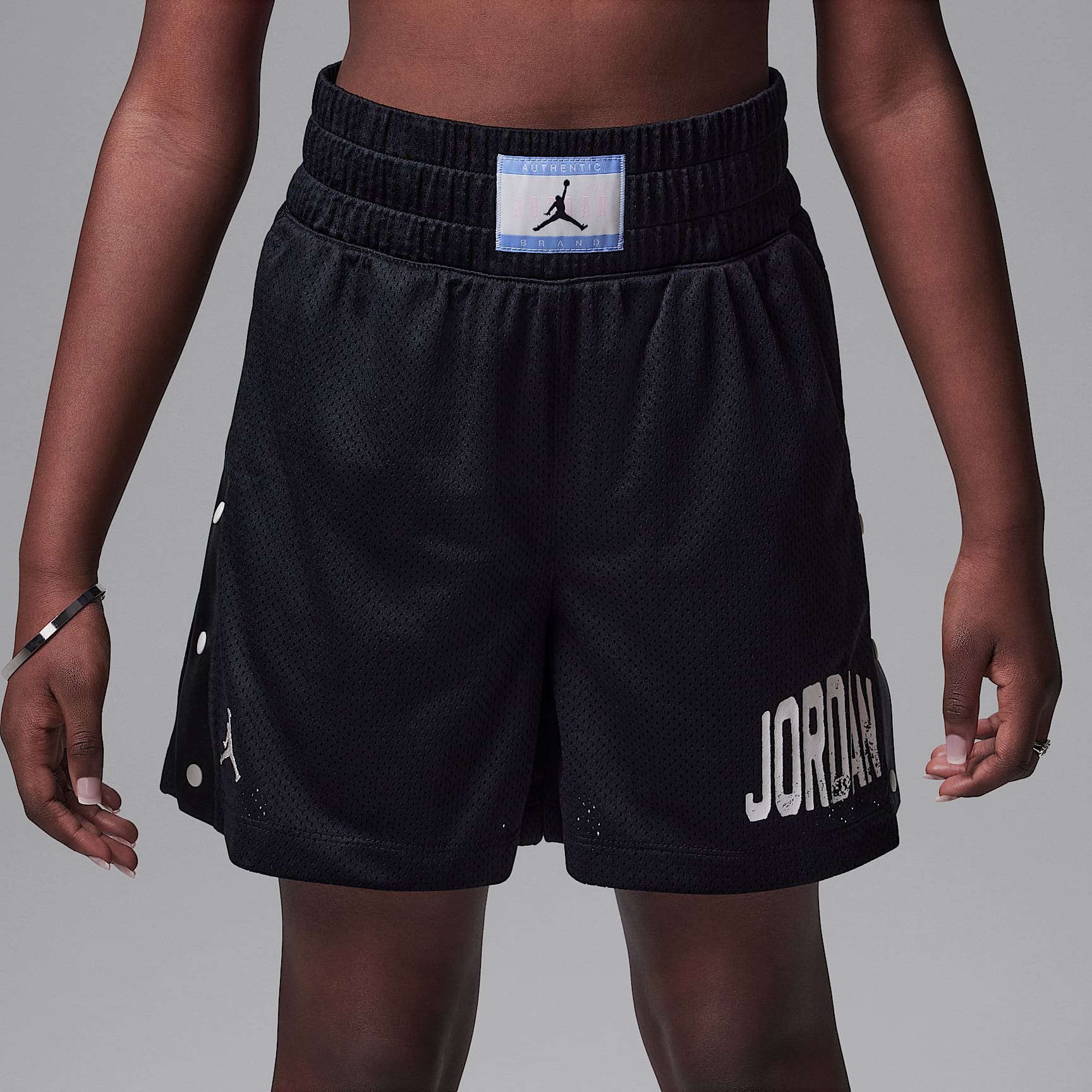 Jordan Dri-FIT Training Camp Big Kids' Jumpman Mesh Shorts