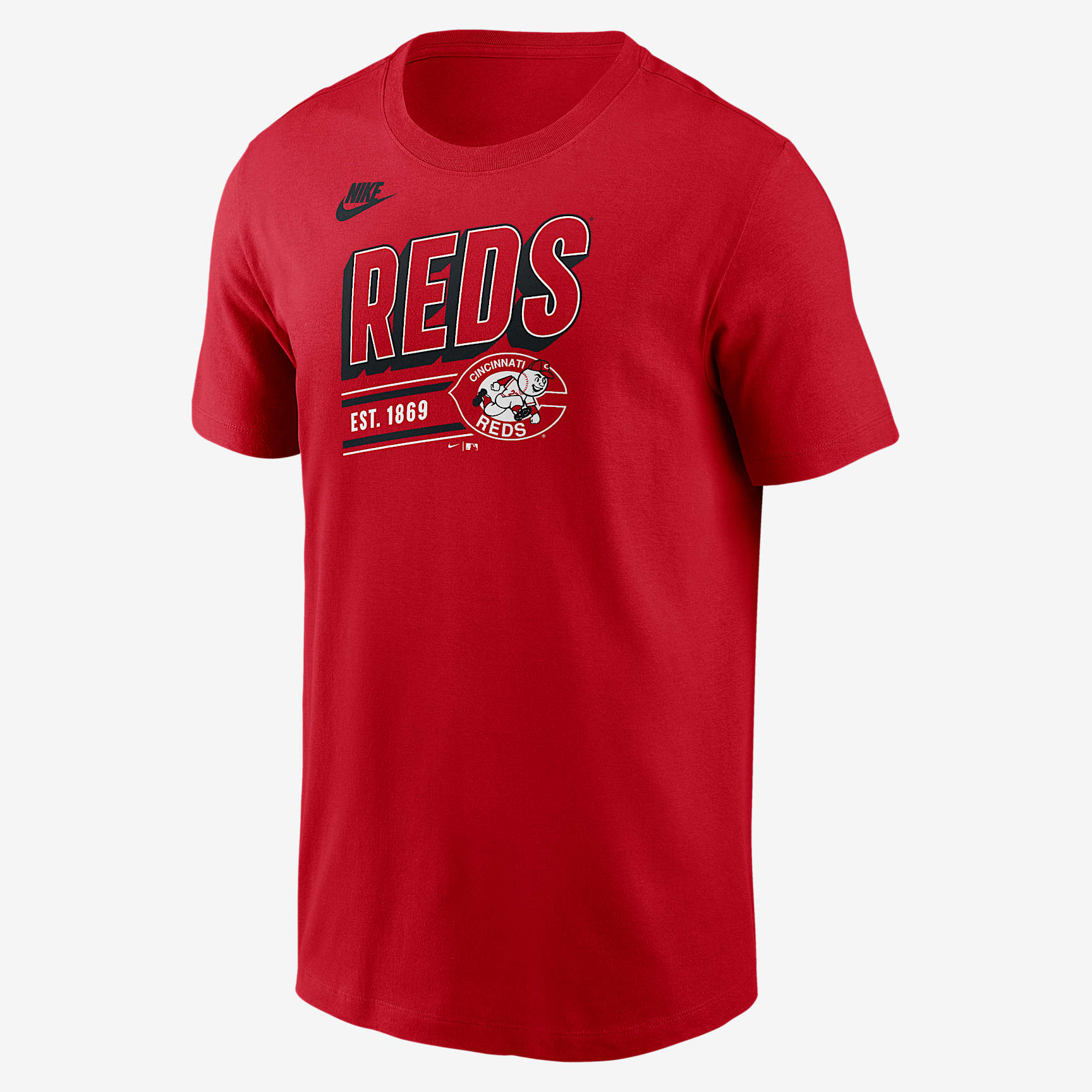 Cincinnati Reds Cooperstown Retro Men's Nike MLB T-Shirt