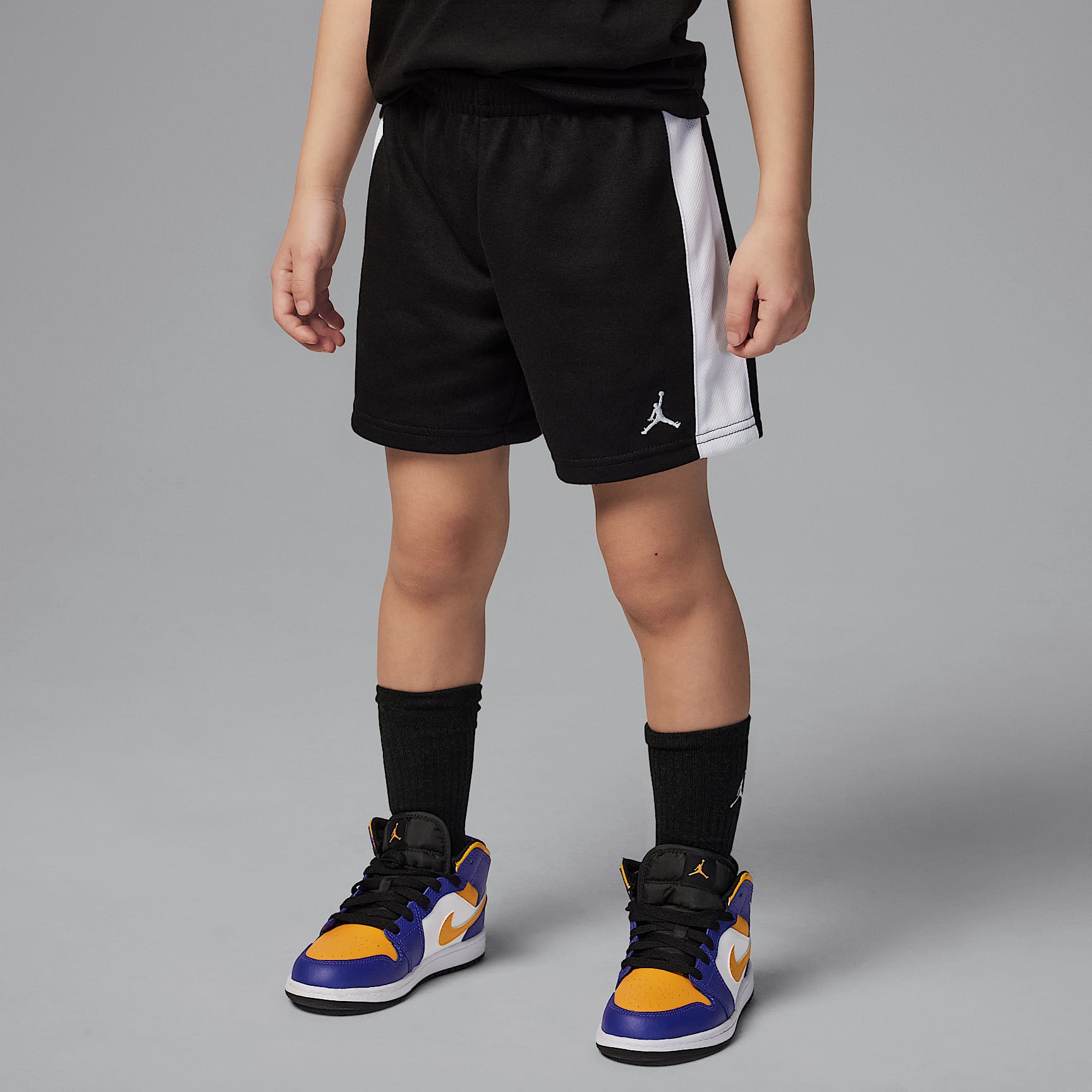 Jordan Little Kids' Bball Fire Mixed 2-Piece Shorts Set