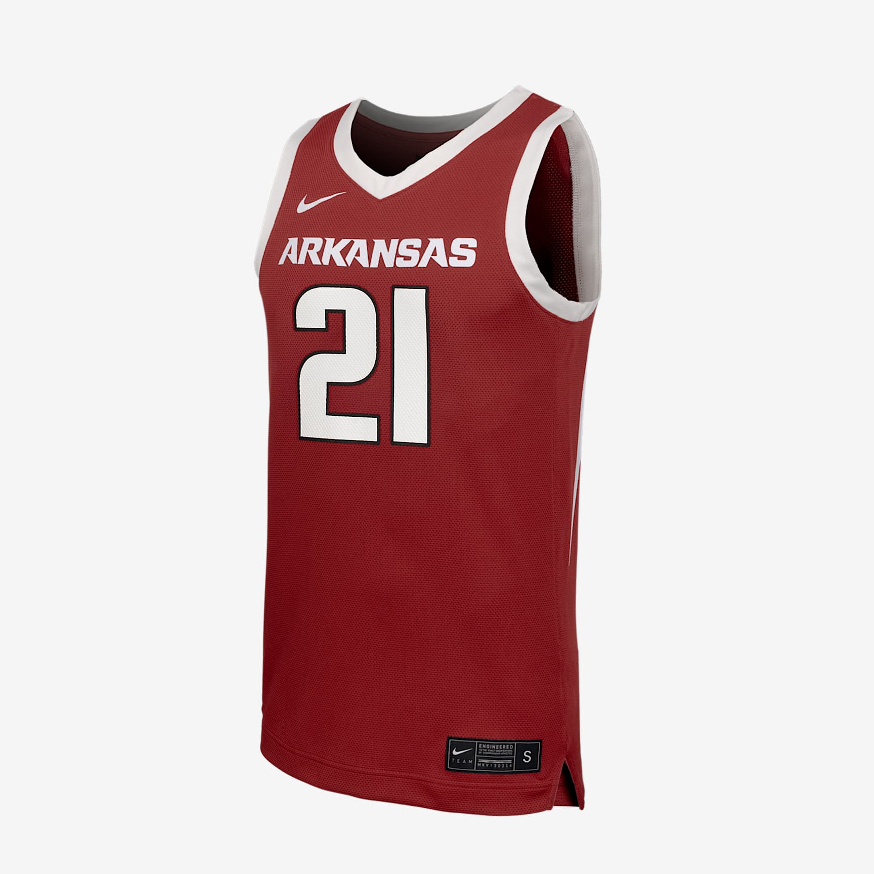 D.J. Wagner Arkansas Men's Nike College Basketball Jersey