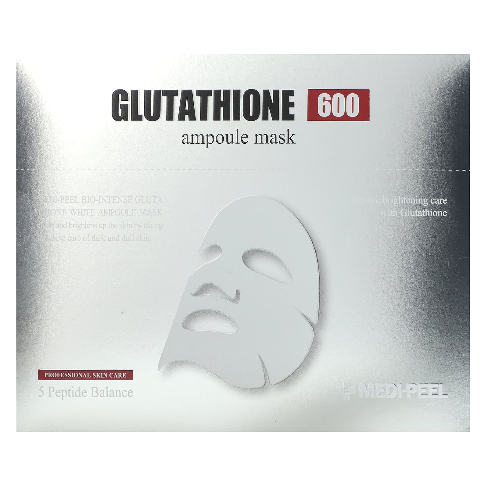 Medi-Peel, Glutathione 600 Ampoule Beauty Mask, 10 шт. Масок по 30 мл каждая