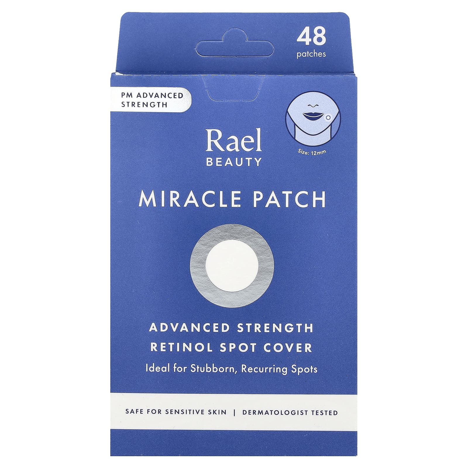 Rael, Miracle Patch, защита от пятен с ретинолом повышенной силы, 48 патчей