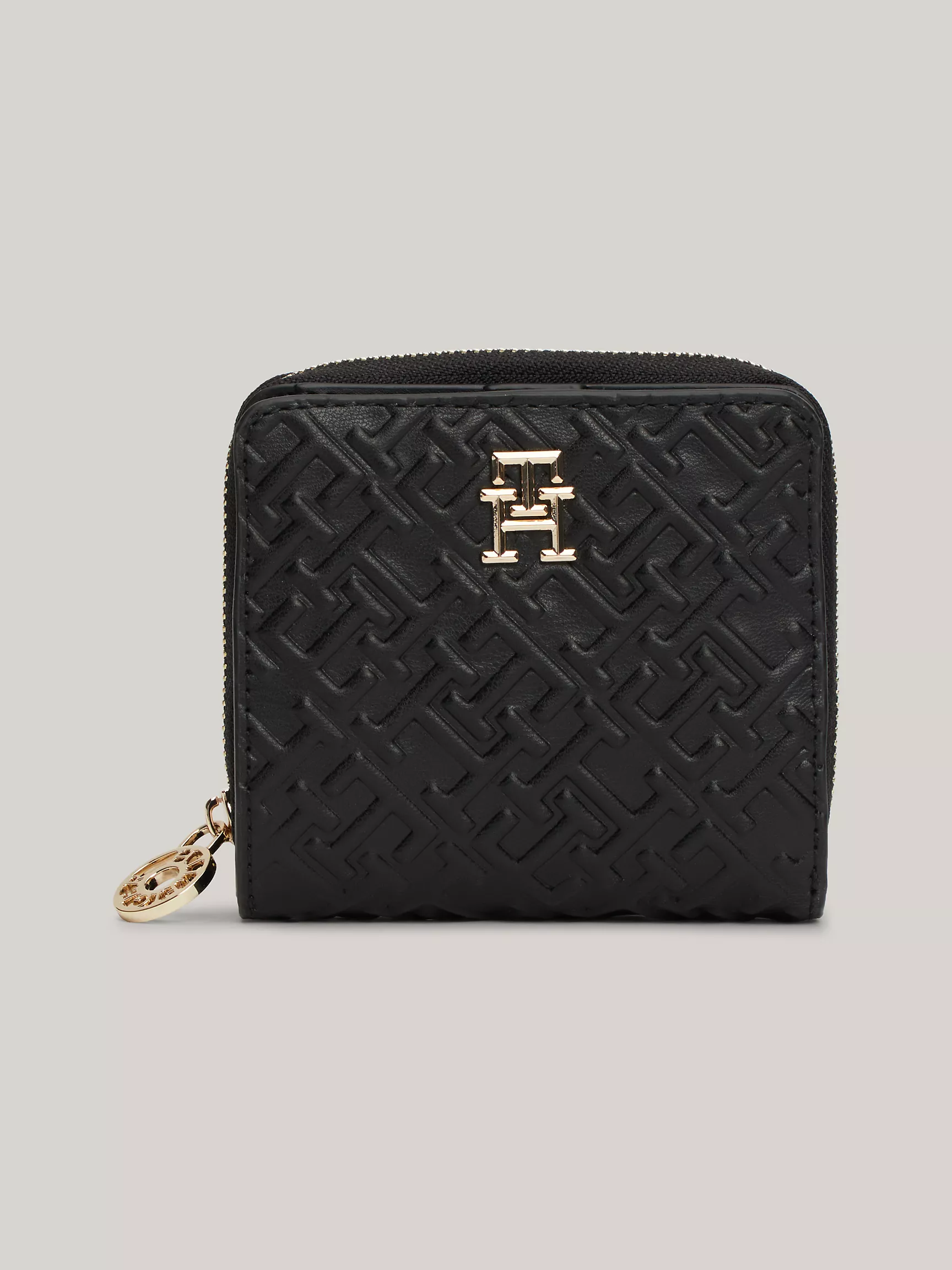 Женский кошелек Tommy Hilfiger, Кошелек на молнии с монограммным узором Tommy
