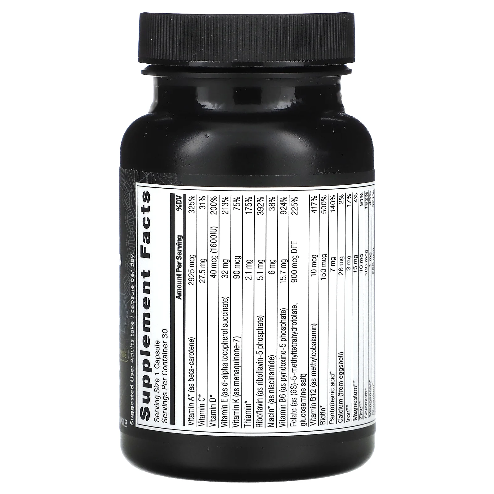 Ancient Nutrition, мультивитамины для мужчин старше 40 лет, один раз в день, 30 капсул