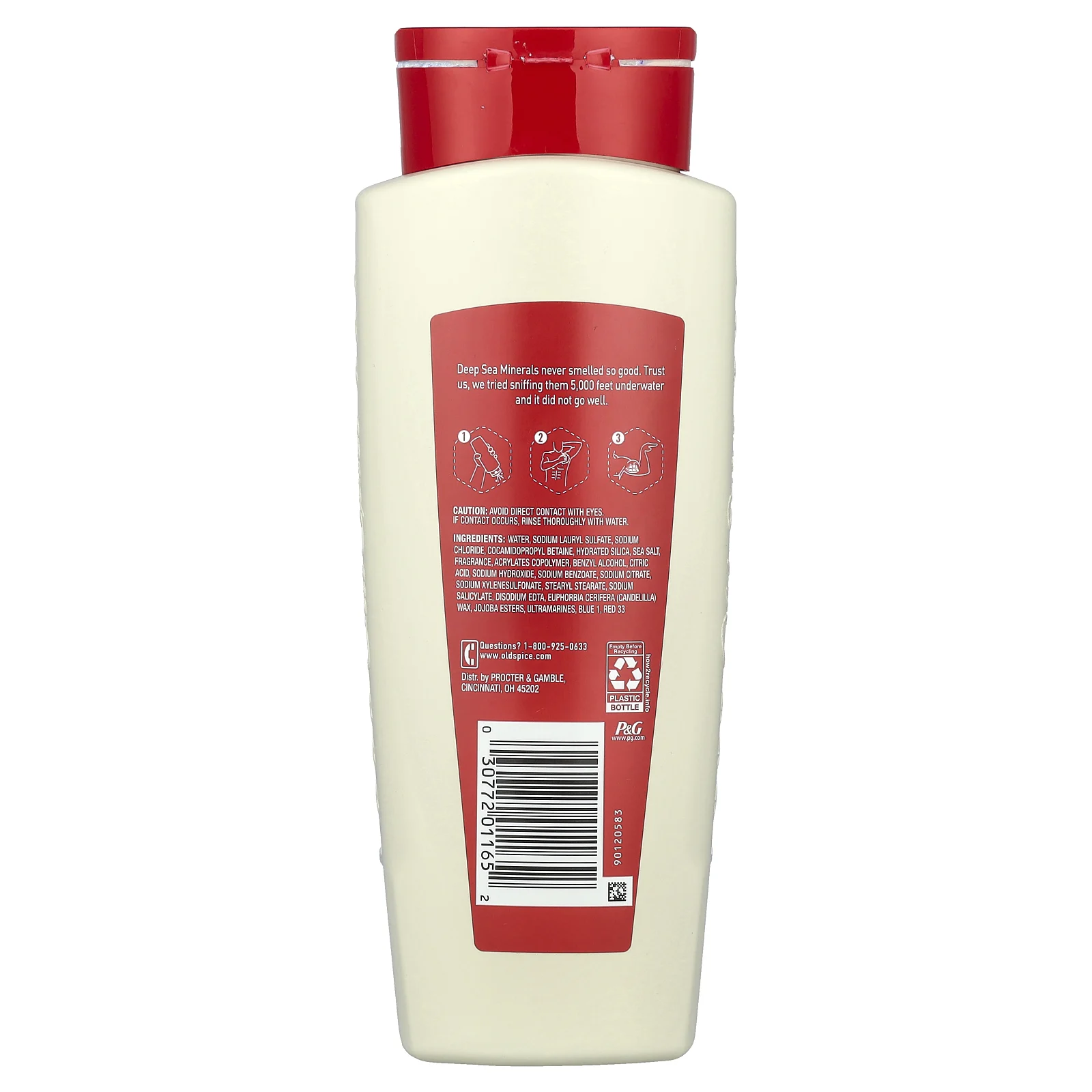 Old Spice, Гель для душа, глубокое очищение с морскими минералами, 532 мл (18 жидк. Унций)