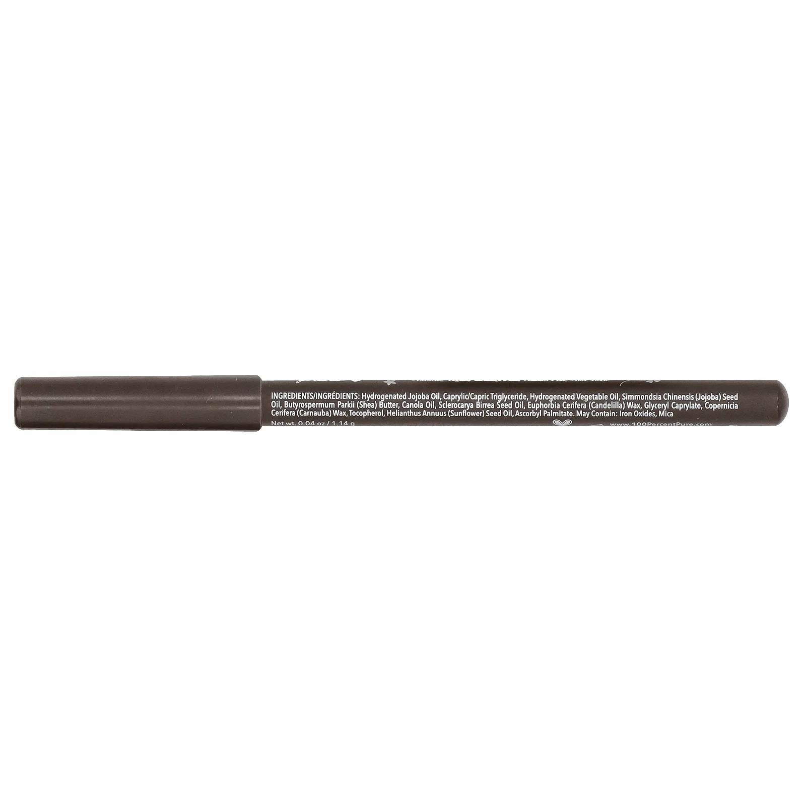 100% PURE, Creamy Long Last Eyeliner, темное какао, 1,14 г (0,04 унции)