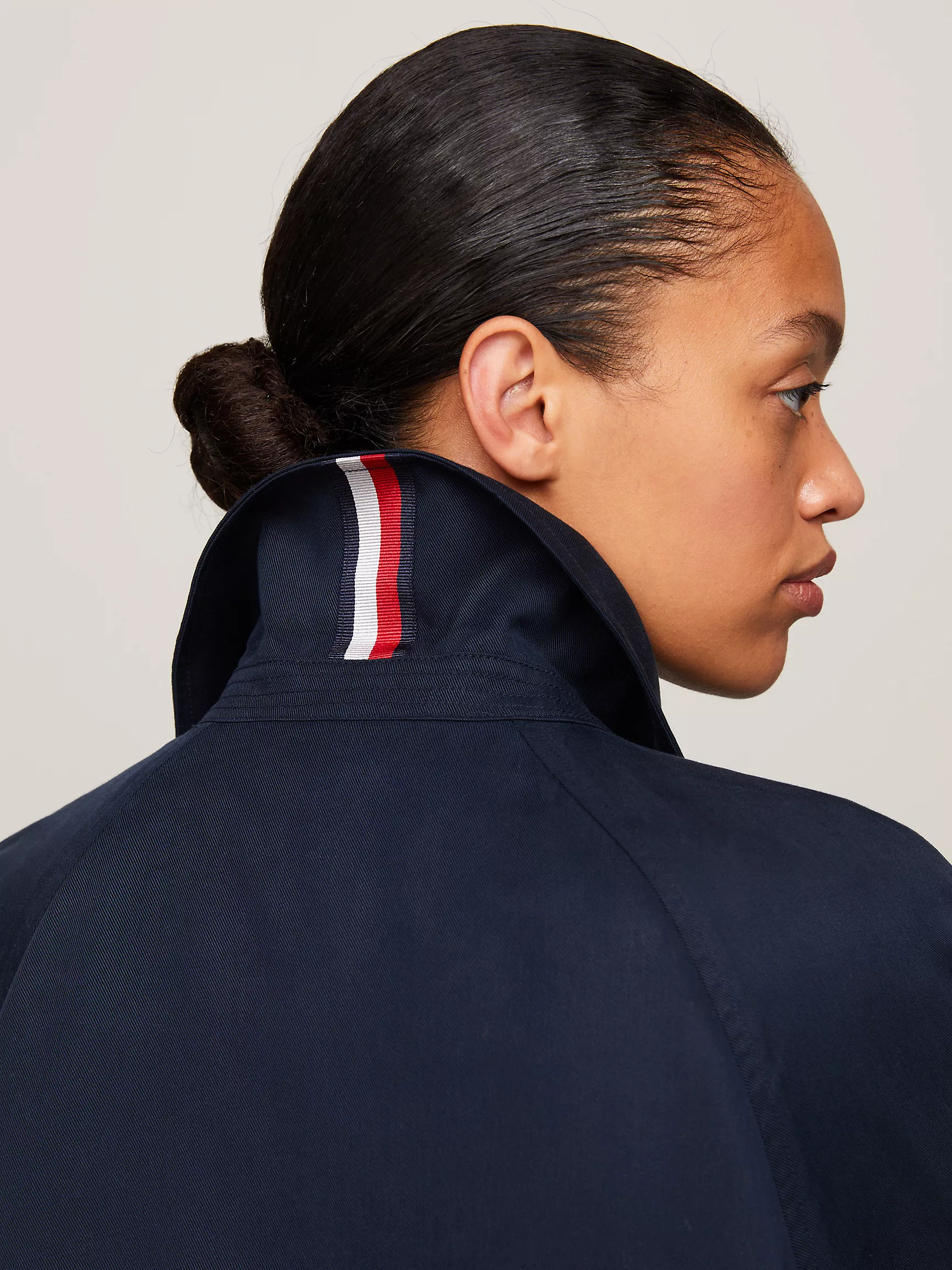 Женское пальто Tommy Hilfiger, Двубортный тренч свободного кроя