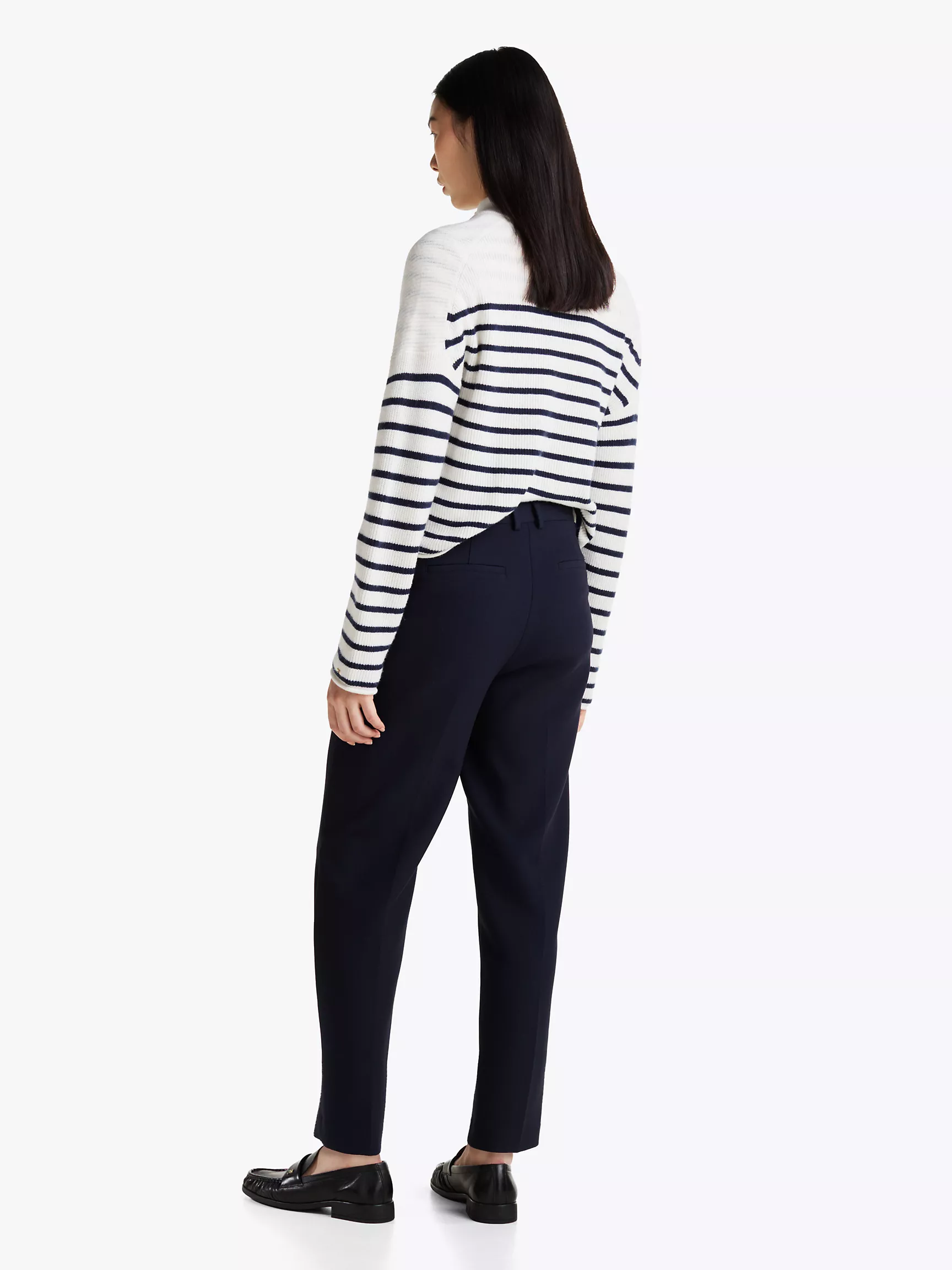 Женские брюки Tommy Hilfiger, Двуслойные приталенные брюки прямого кроя