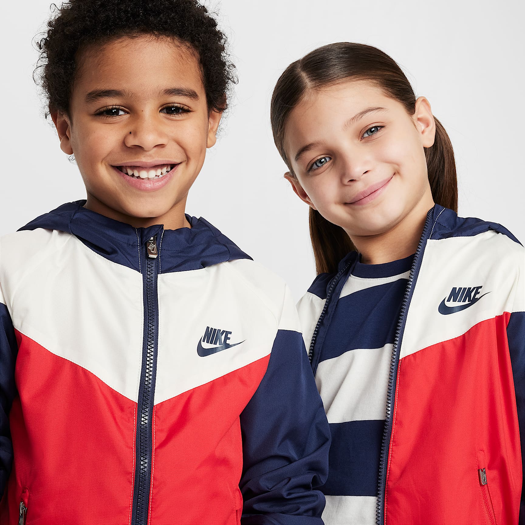 Nike Sportswear Windrunner Little Kids' Full-Zip Jacket