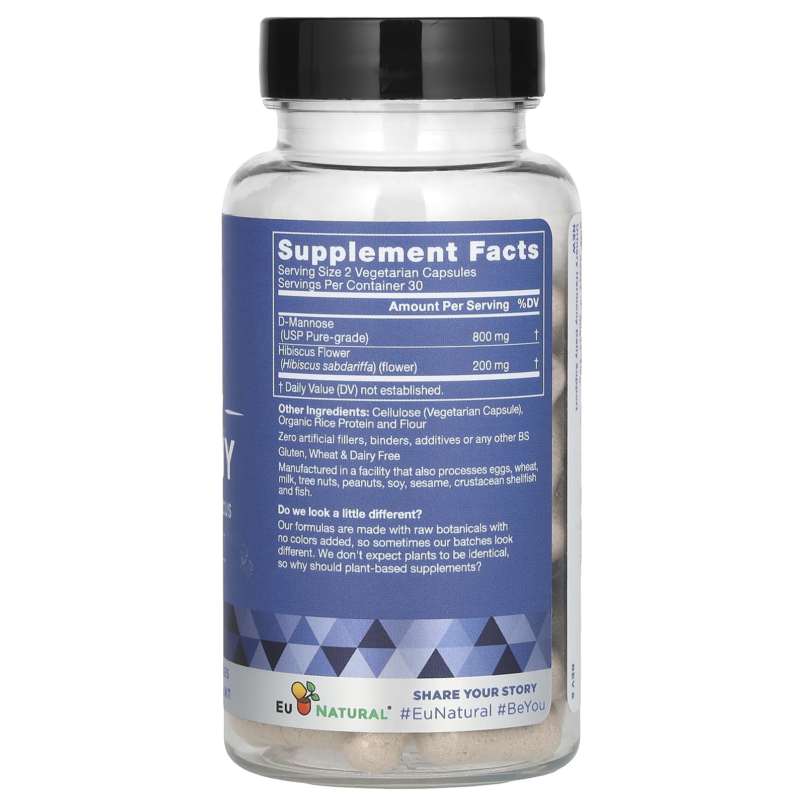 Eu Natural, Urinary Harmony, поддержка мочевыводящих путей, 60 вегетарианских капсул