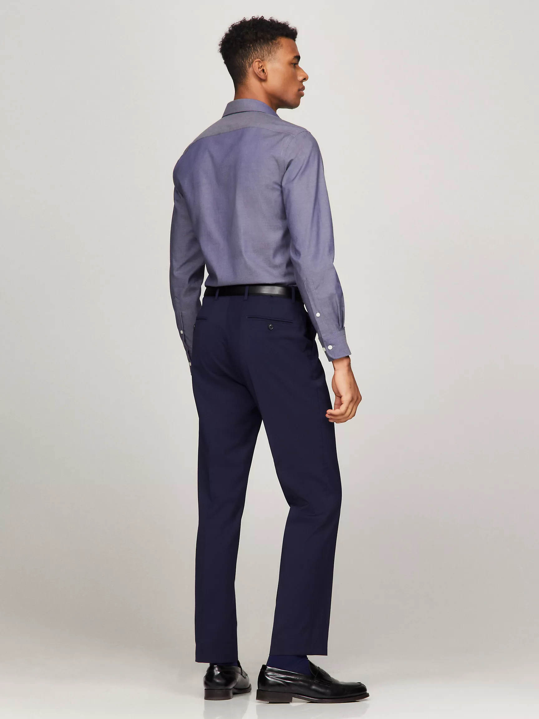 Мужская рубашка Tommy Hilfiger, Приталенная рубашка THFlex