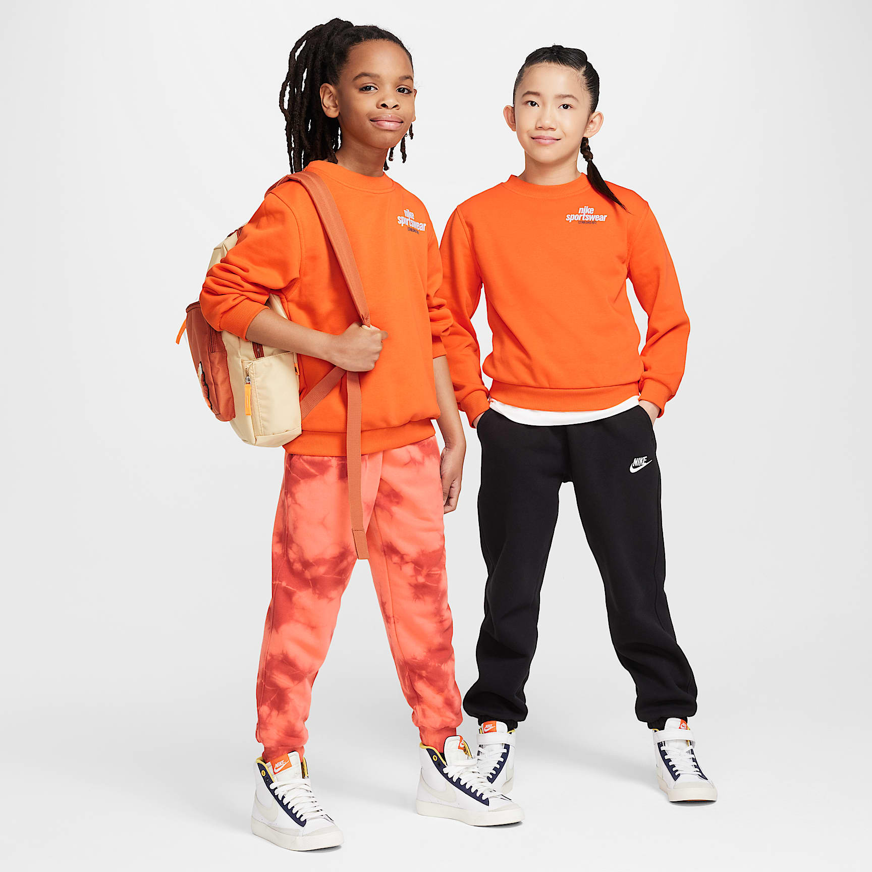 Nike Sportswear Club Big Kids' French Terry Sweatshirt