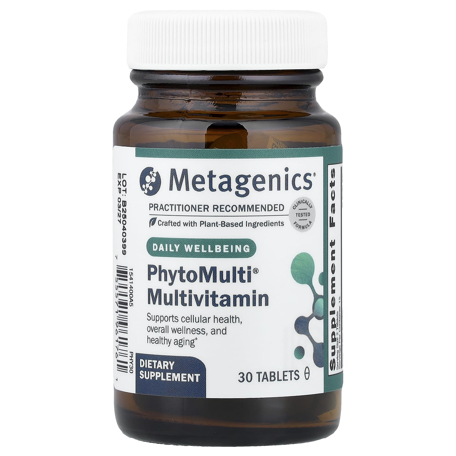 Metagenics, мультивитамины PhytoMulti®, 30 таблеток